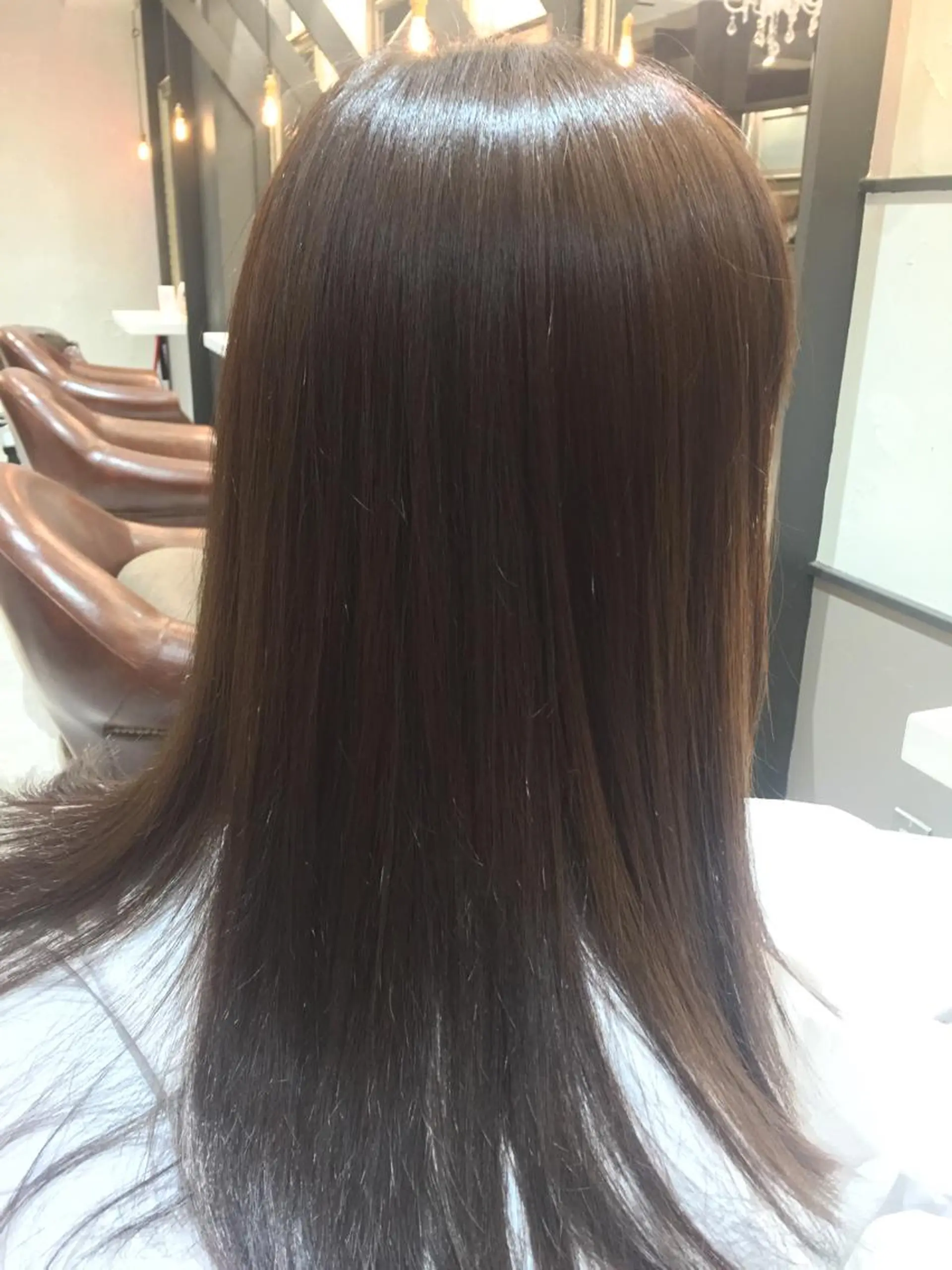 ロング カラー アディクシーカラー グレージュ カット 縮毛矯正 トリートメント wavi hair所属・後藤 ユウキ/髪質改善🫧のヘアスタイル