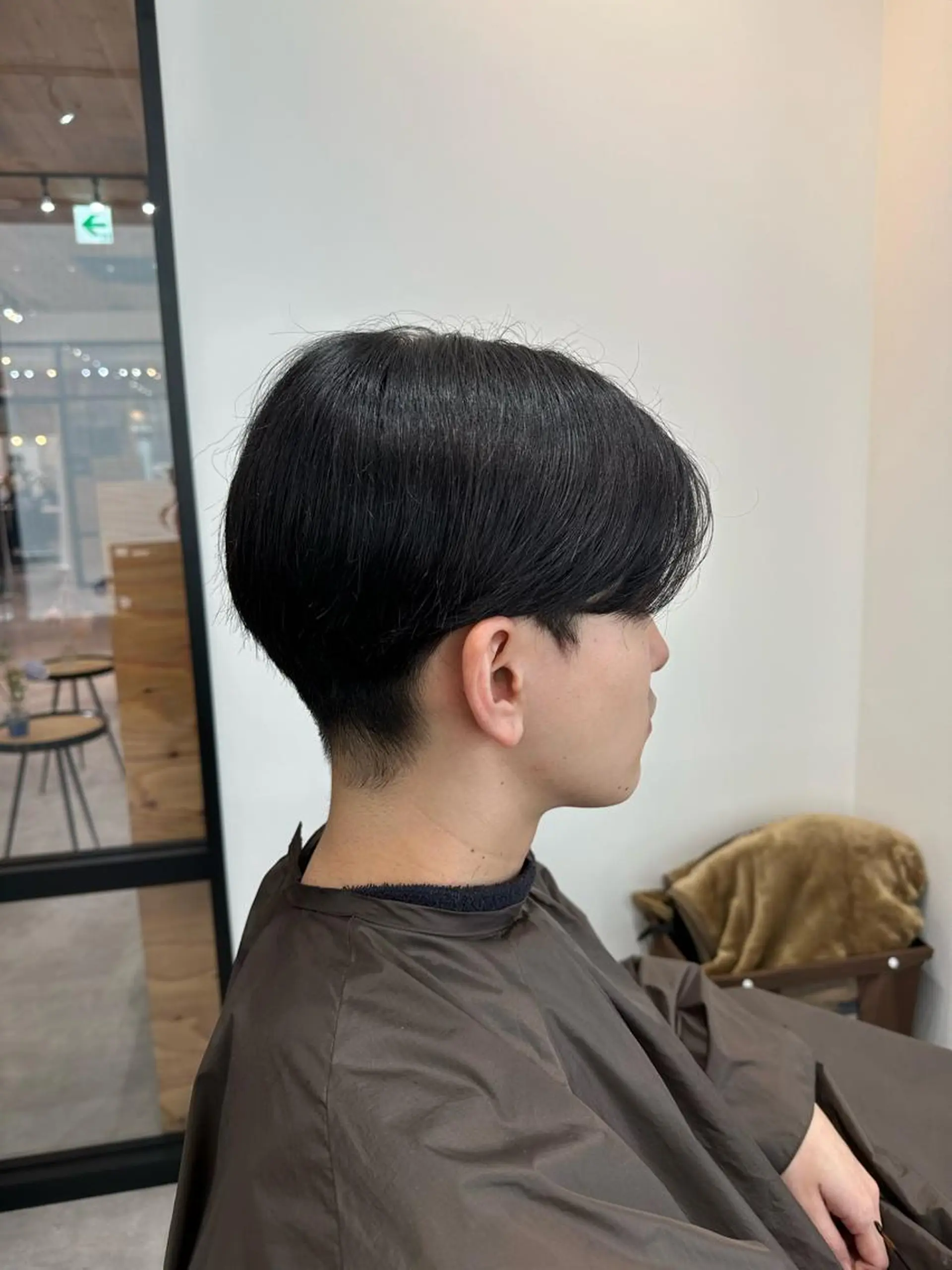 メンズ センターパート カット メンズカット クドウユウキのヘアスタイル