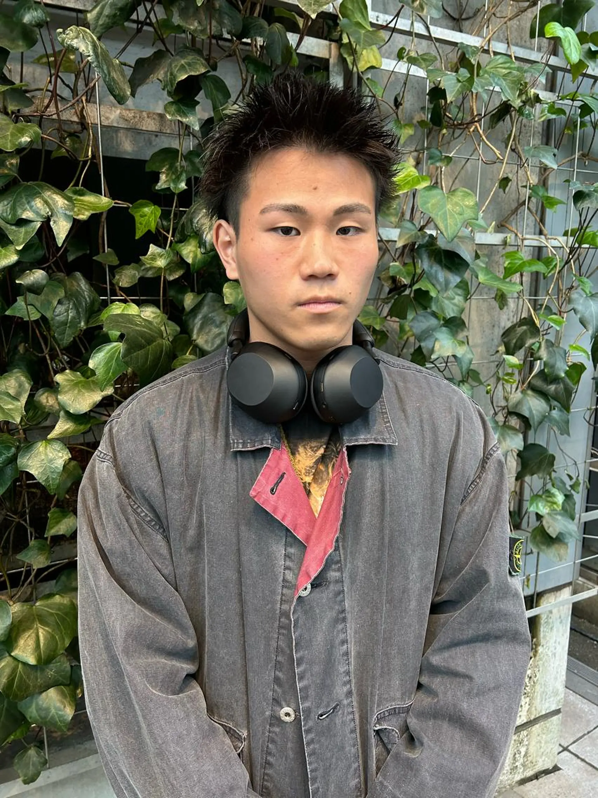 ショート メンズ メンズブリーチ メンズハイライト メンズインナーカラー メンズパーマ プードルパーマ カット charme所属・💈メンズ特化 /伊藤大輝💈のヘアスタイル