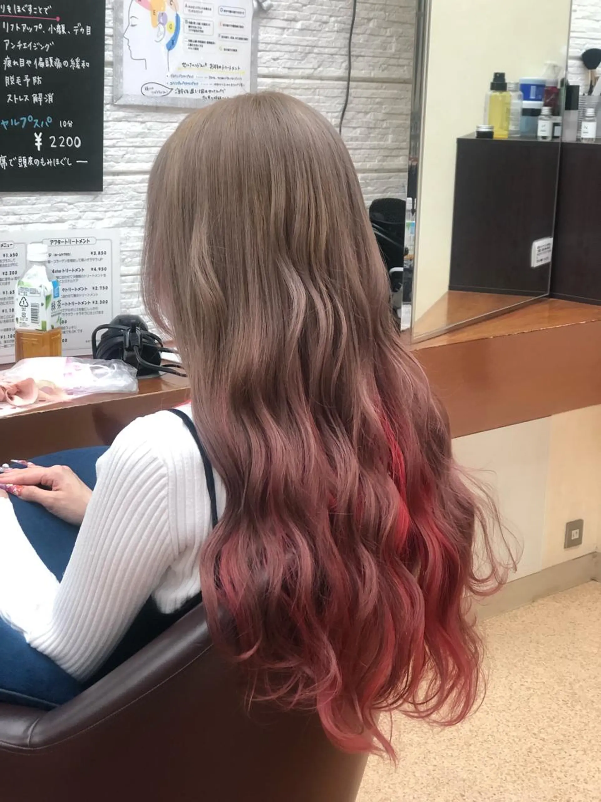 ロング カラー 【ニュアンスカラー・ 髪質改善】スズキカナのヘアスタイル