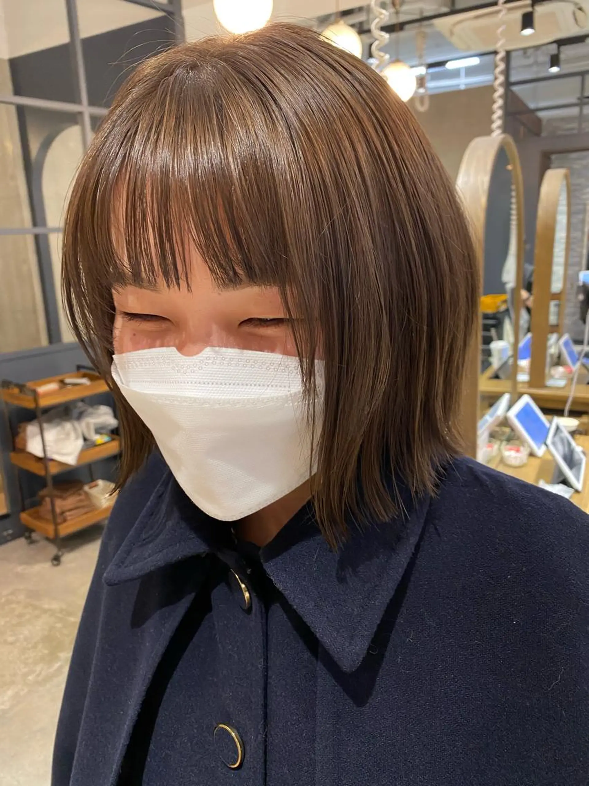 ショート カラー ヘアカラー 透明感カラー 🩰asumiのヘアスタイル