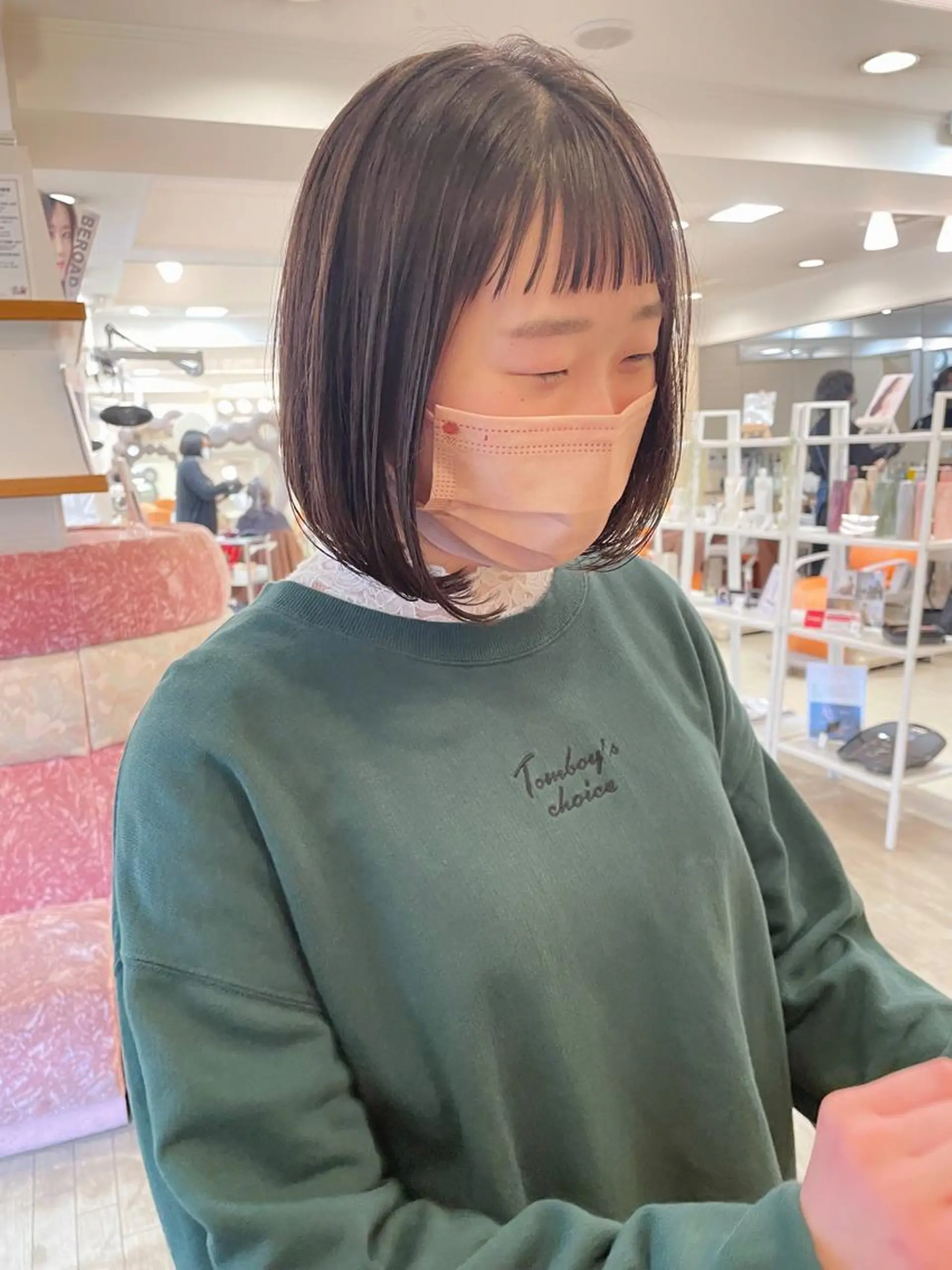 ミディアム ボブ 【ボブ/個室サロン】 癒し空間mimuraのヘアスタイル