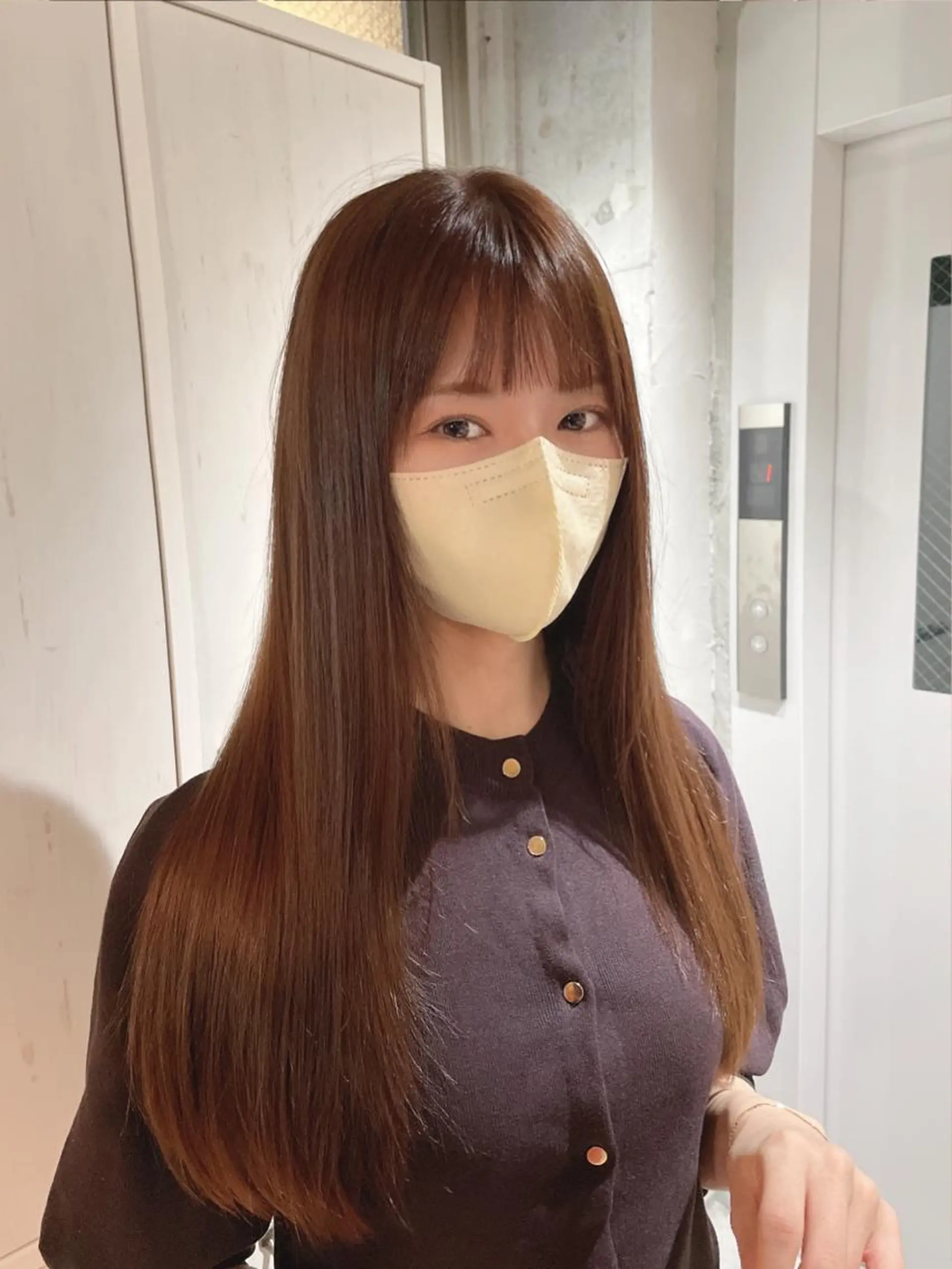 ロング ［パサつき改善］＊ 髪質改善ケアサロン＊のヘアスタイル