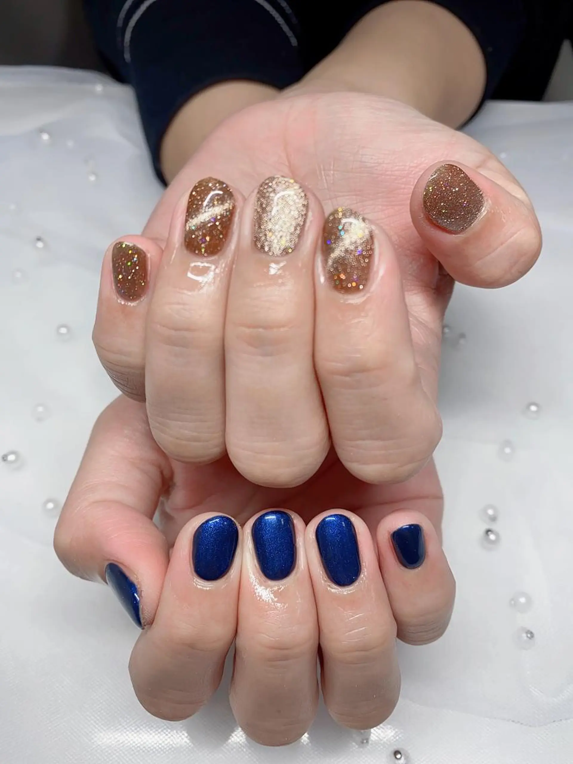 ネイル マグネットネイル ハンドネイル Jasmine nailsalon所属・ジャスミン ネイルサロンのネイルデザイン