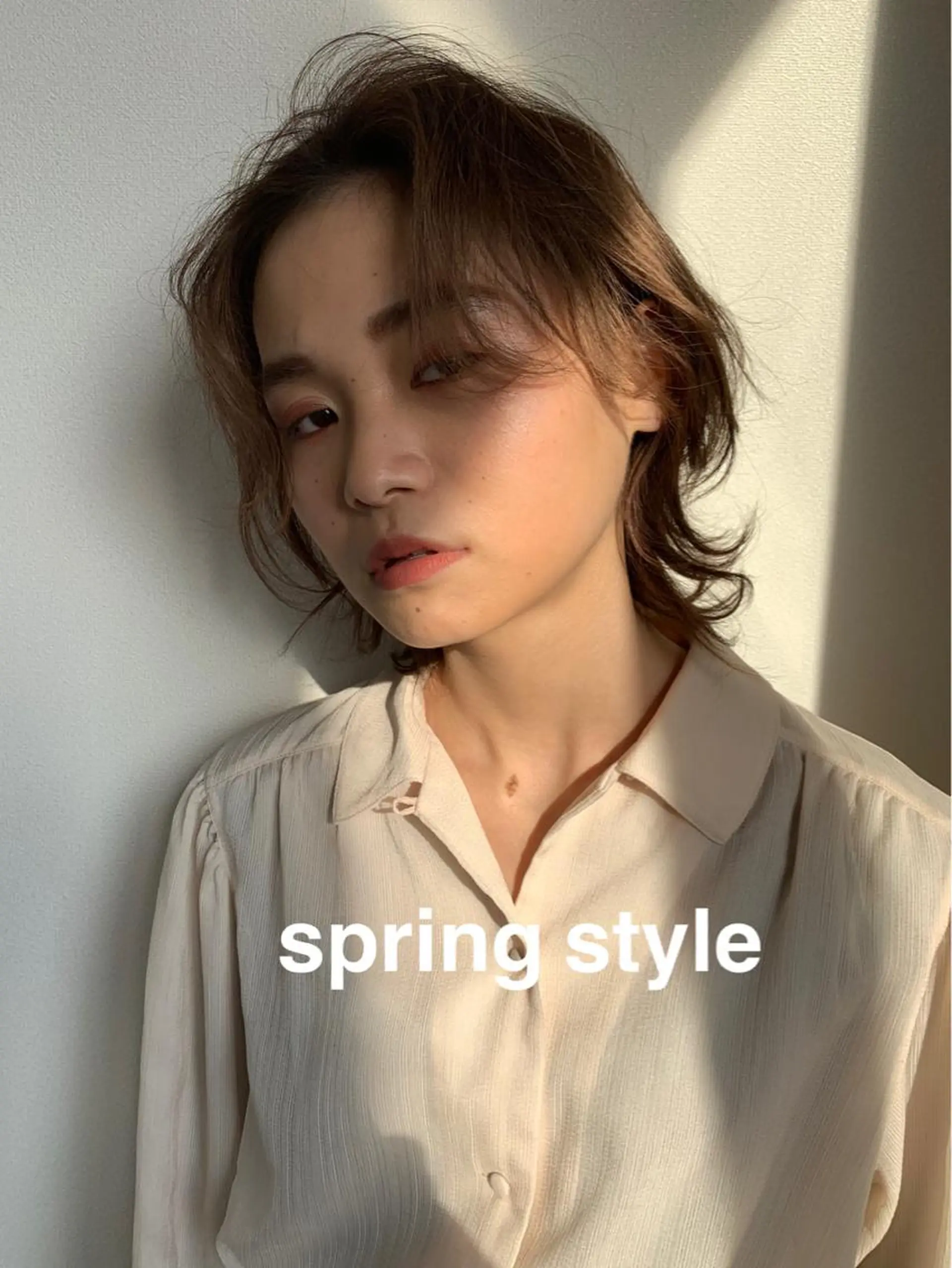 ショート 外ハネヘア ウルフカット PAIR DAISUKEのヘアスタイル