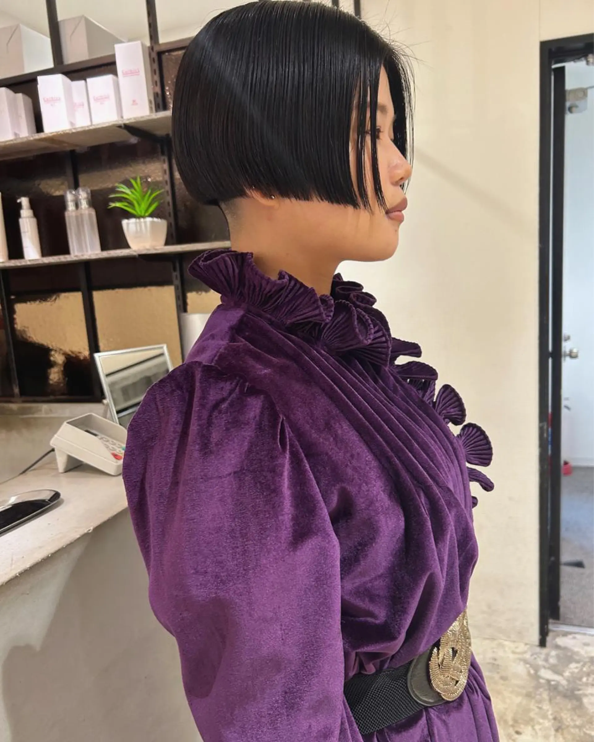 ショート ショートヘア カット トリートメント Loom.所属・村上雅人 ナチュラルモードのヘアスタイル