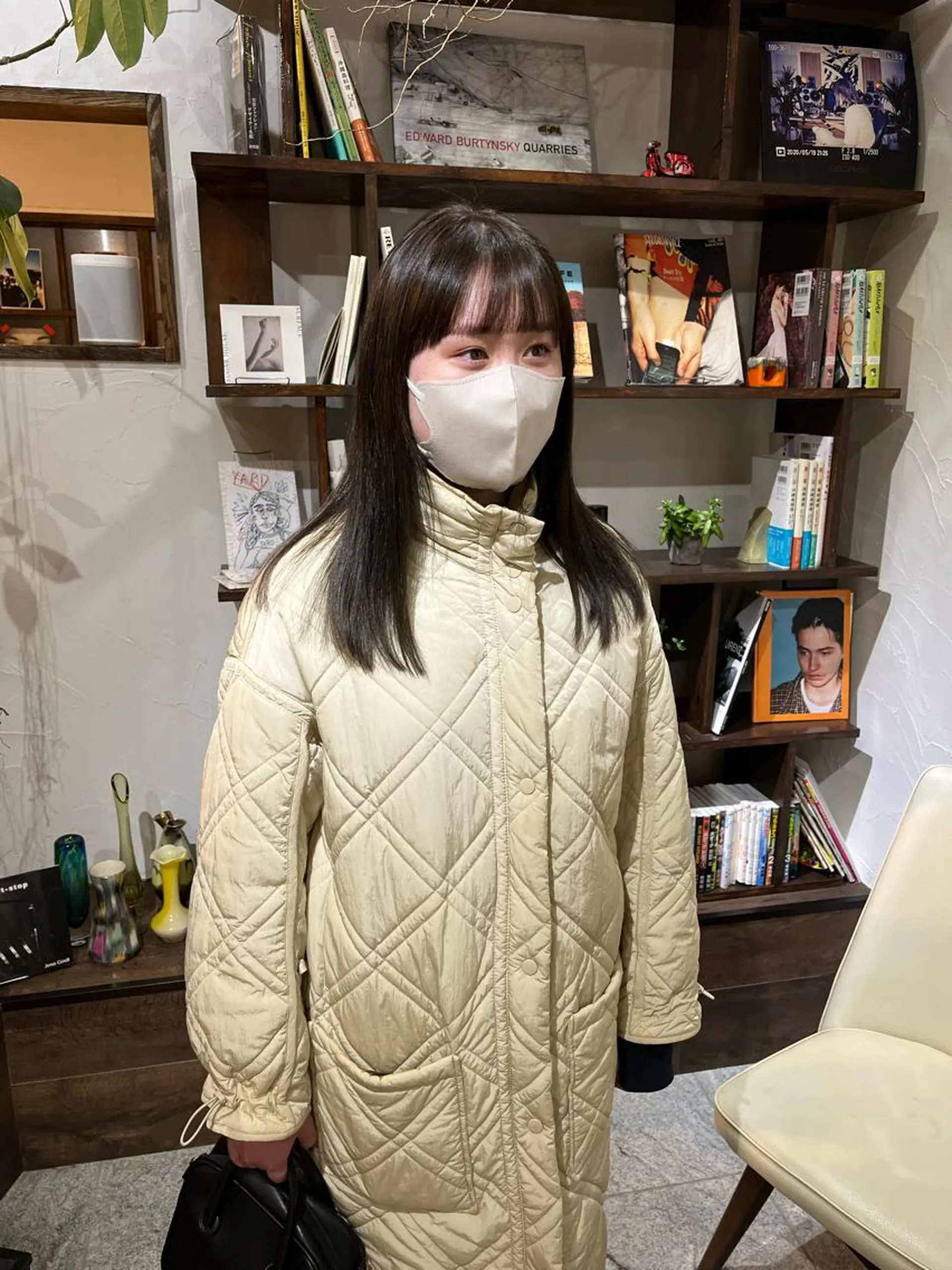 ロング カット ヘアカラー トリートメント 金田 夏野のヘアスタイル