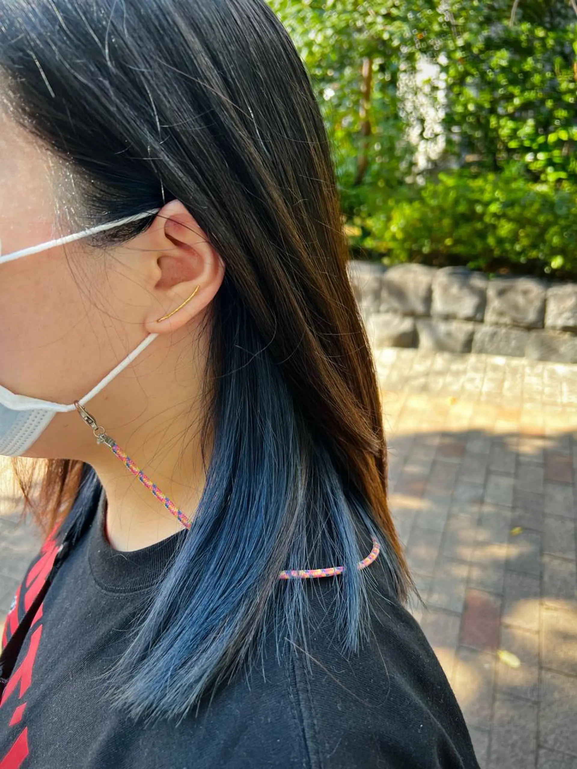 ミディアム カラー stylist田口 祐歩のヘアスタイル