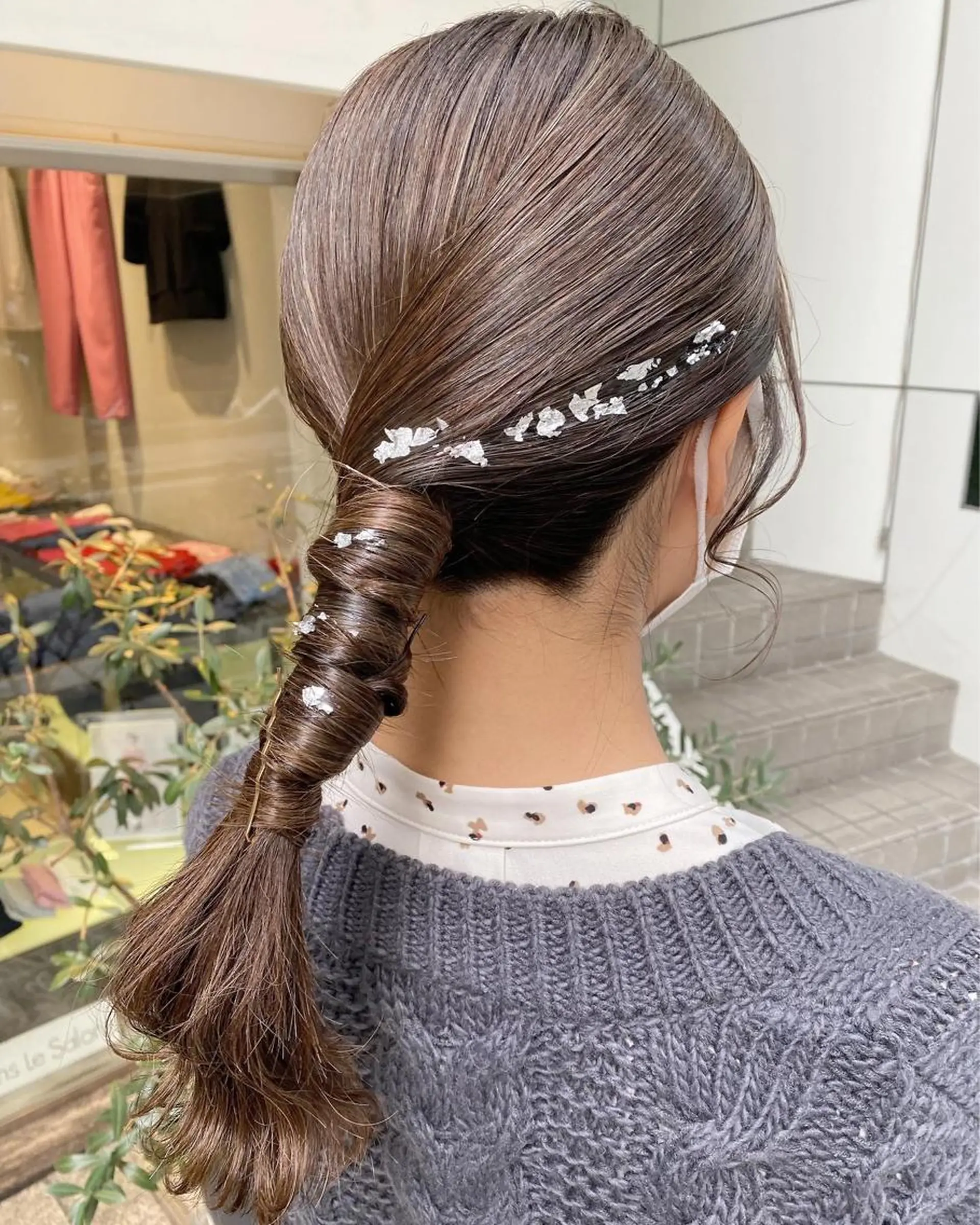 セミロング カラー ヘアアレンジ マツエク・マツパ アイブロウ ヘアセット Noah's　Ark所属・透明感カラー🫧ヘア セット🫧松本菜月の眉毛・アイブロウイメージ
