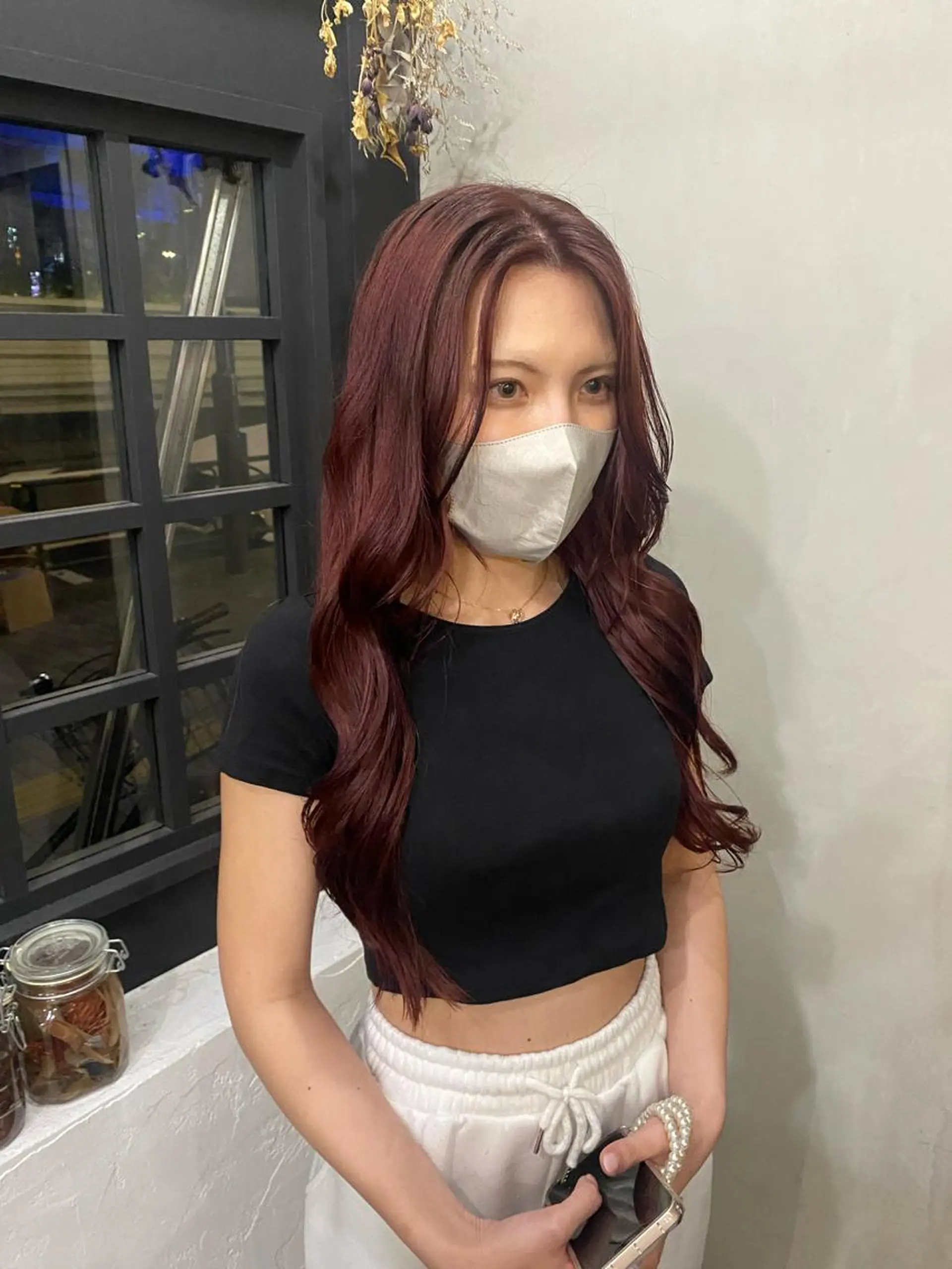 カラー ブラウンカラー ピンクカラー ブリーチなしダブルカ ラー🩶manamiのヘアスタイル