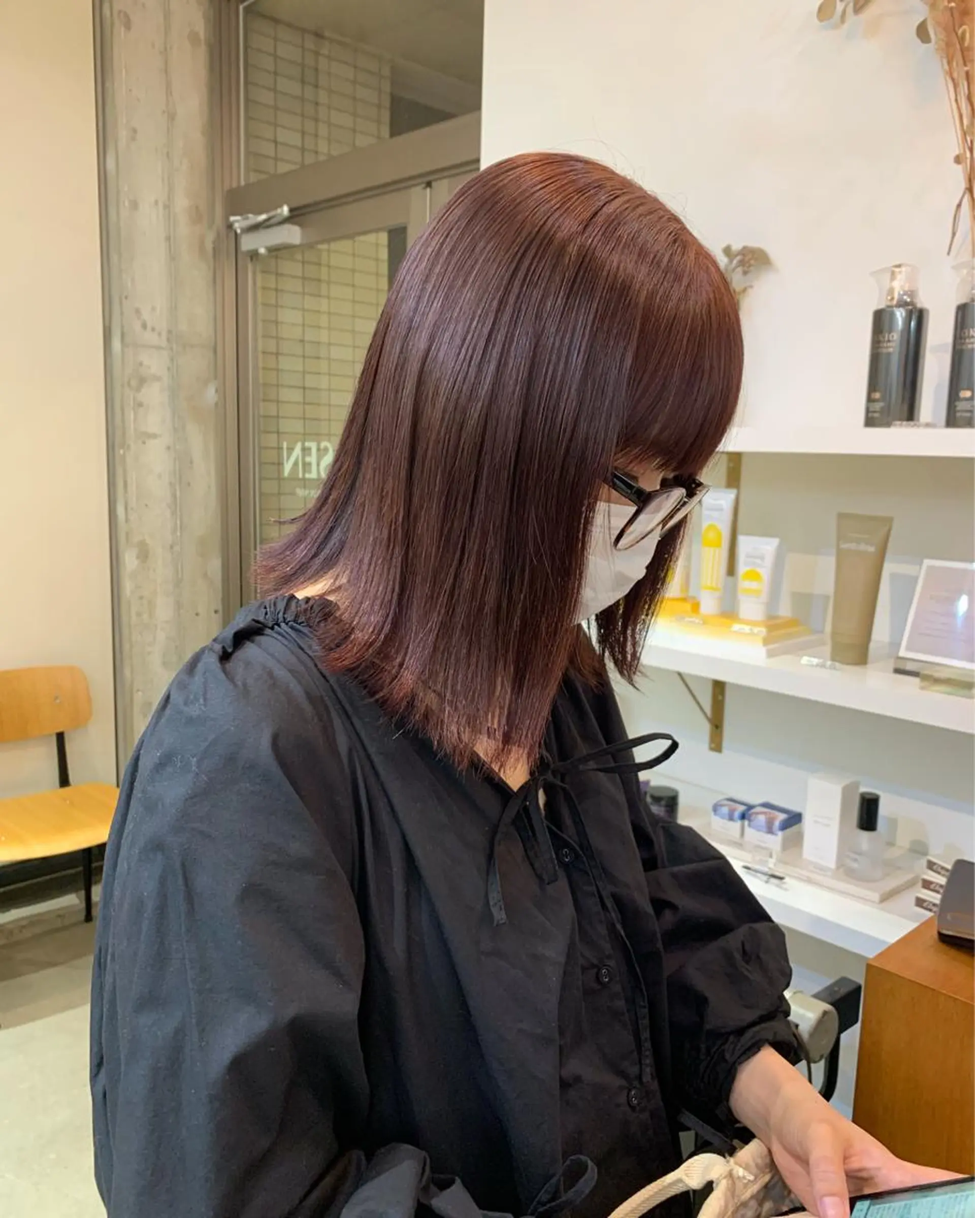 ミディアム カラー 表参道OLSEN✂︎ nanamiのヘアスタイル