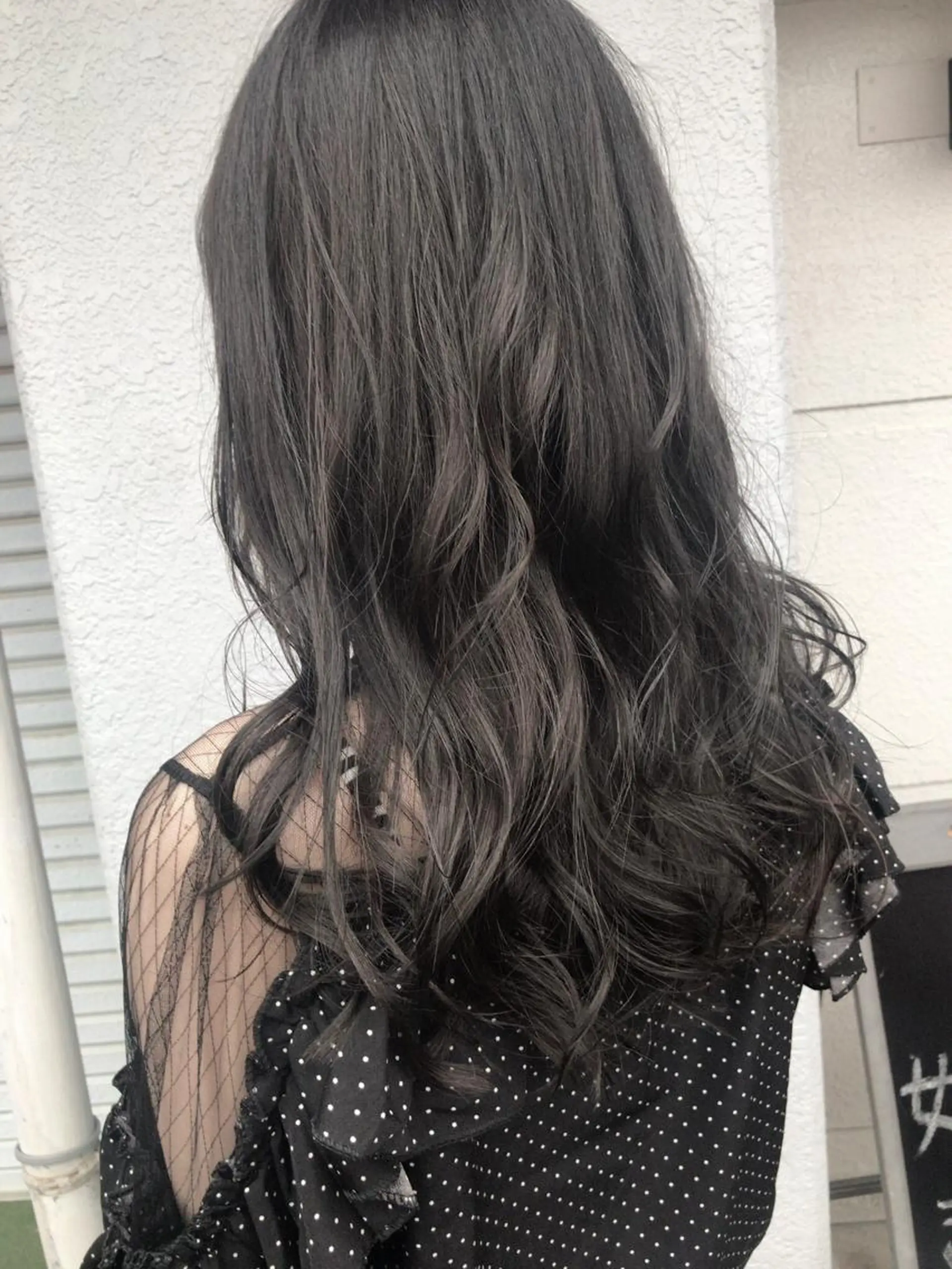 セミロング カラー レイヤーカット匠 イソザキノリユキのヘアスタイル