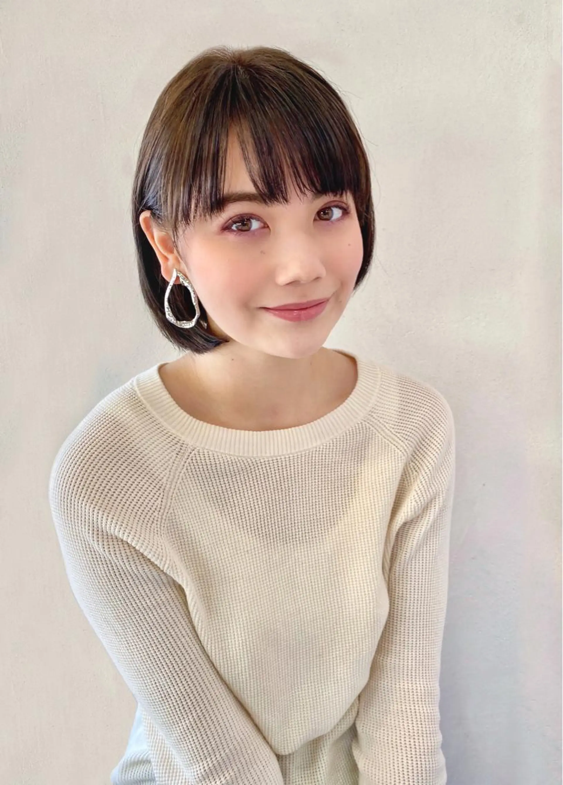 ミディアム カット ボブ指名No.1🌞 オガタのヘアスタイル