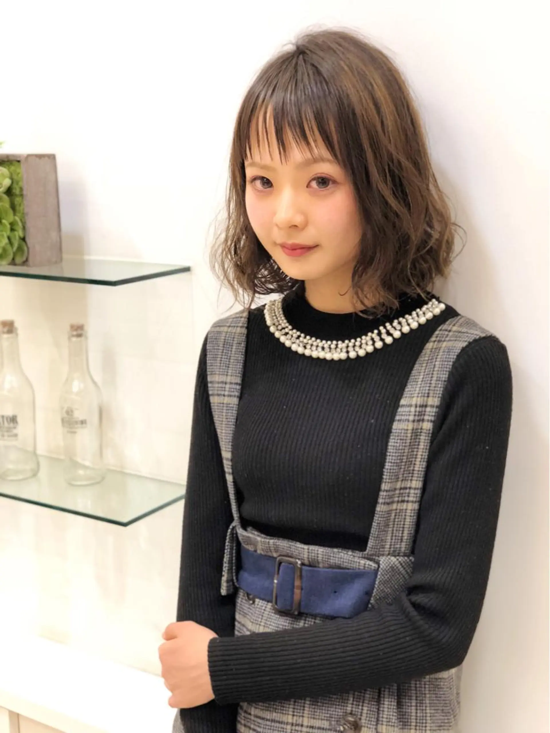 ショート パーマ 外ハネヘア ディレクター ノナカのヘアスタイル