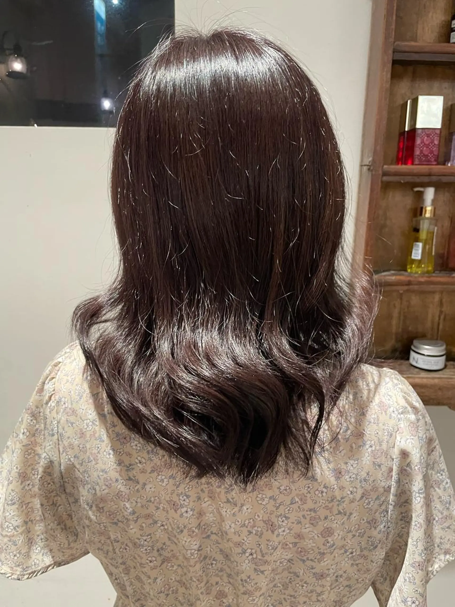 カラー 内藤 すずなのヘアスタイル