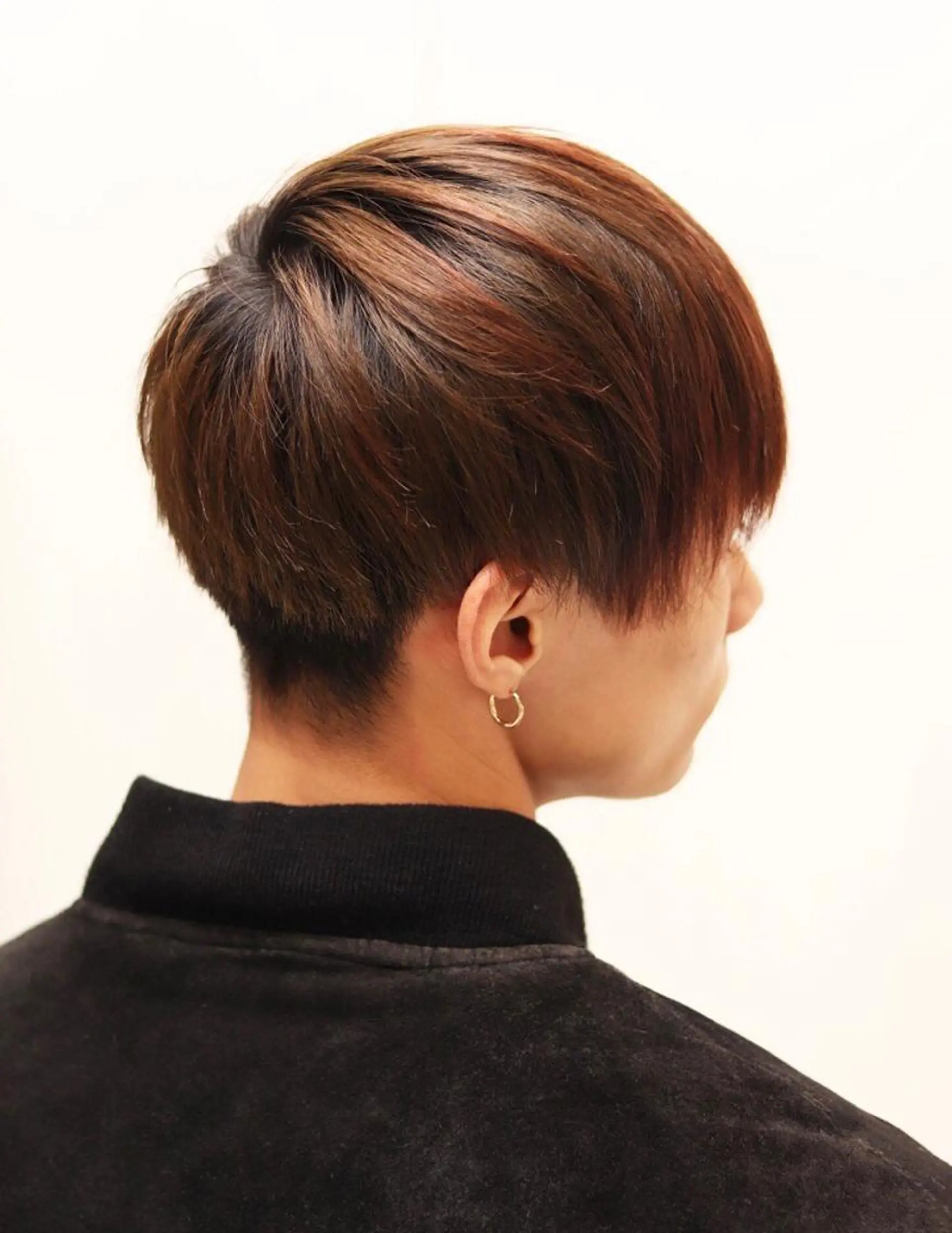 ショート カラー ヘアアレンジ メンズ ショート・ボブ特化型美容室 Number 博多所属・藤村 泰太のヘアスタイル