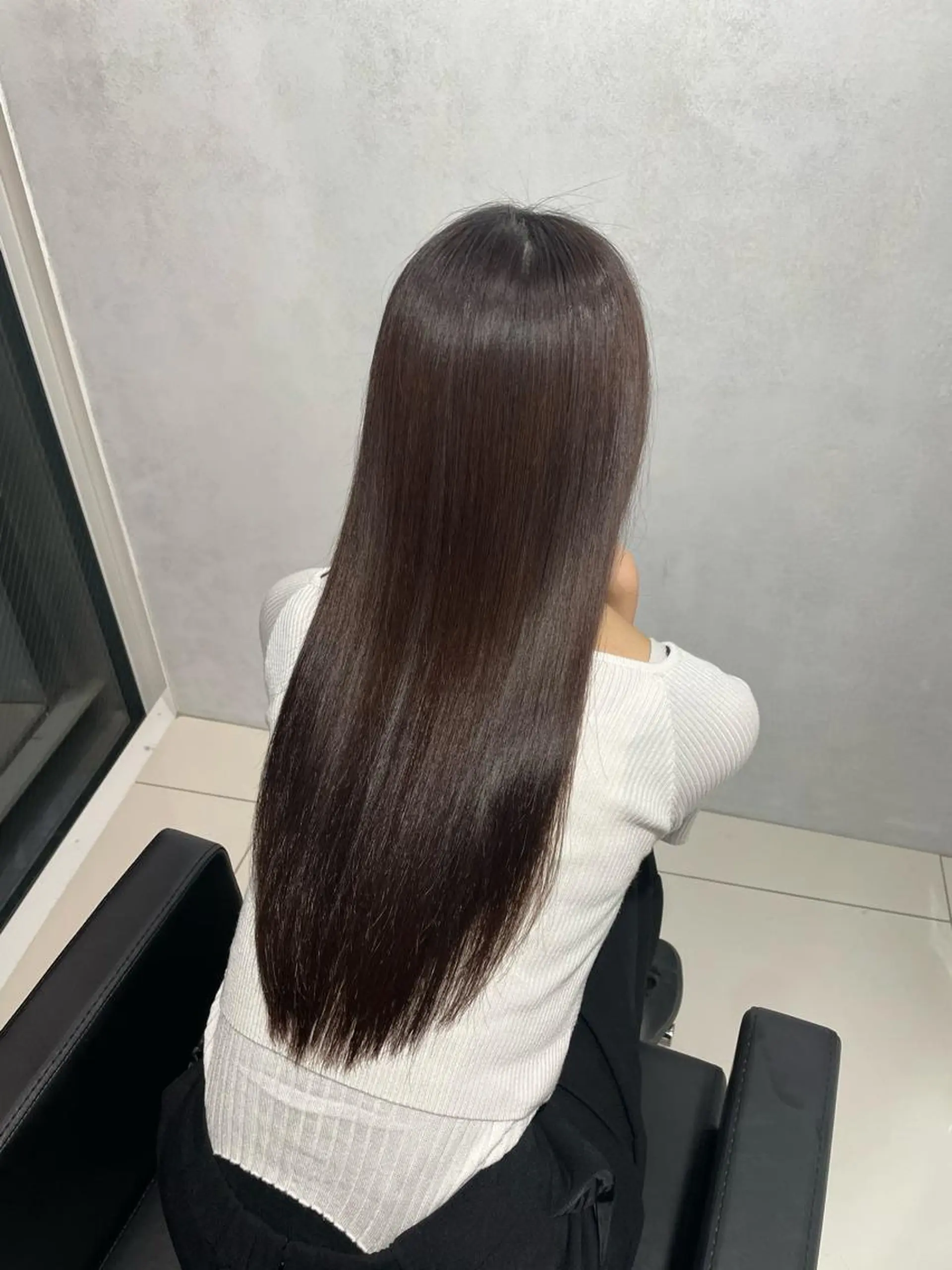 ロング カット 縮毛矯正 トリートメント ヘッドスパ ✨髪質改善✨美髪 矯正🫧小泉のヘアスタイル