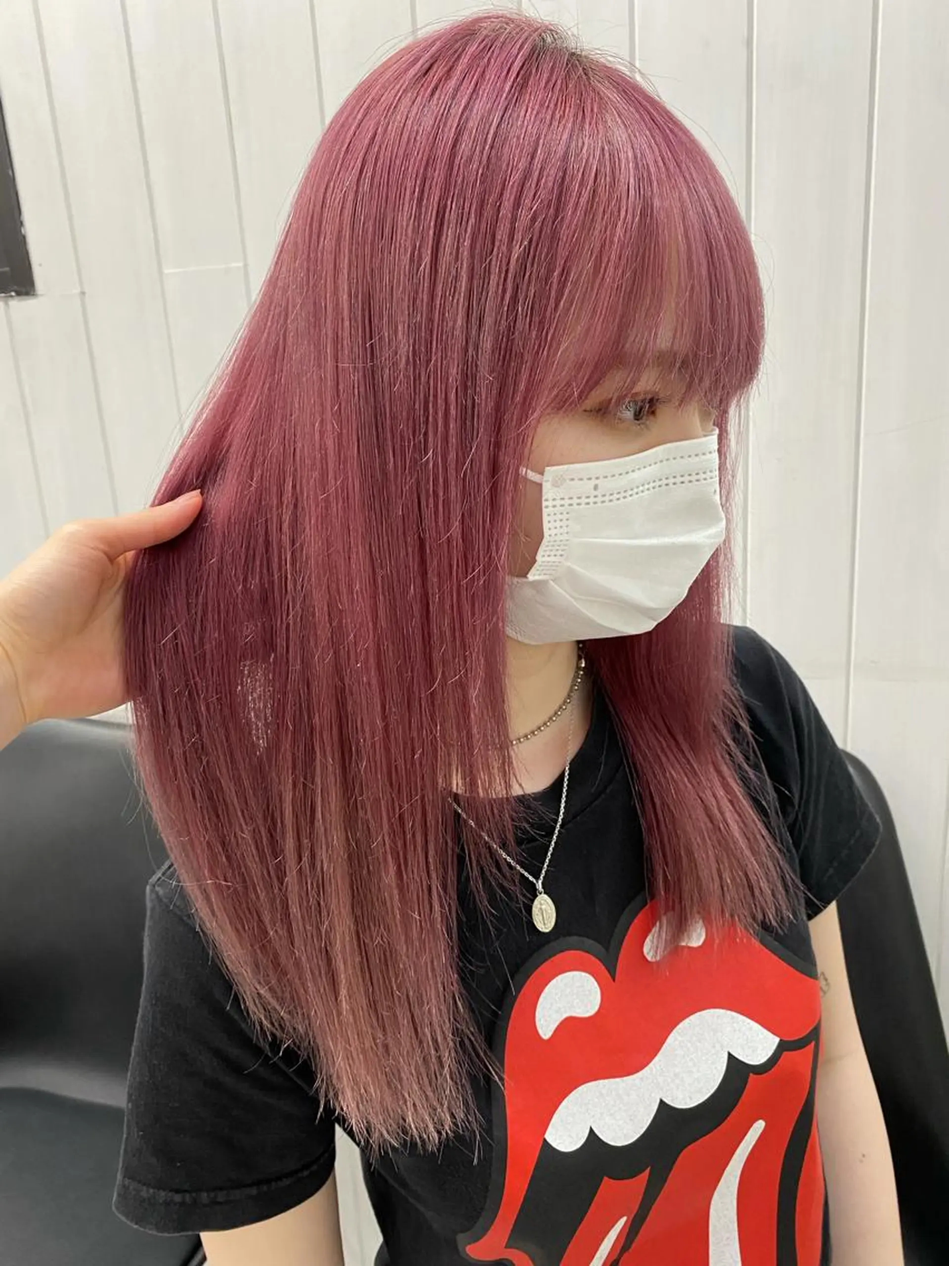 ロング カラー 韓国/ハイトーン/ ボブ🎀MIKU🎀のヘアスタイル