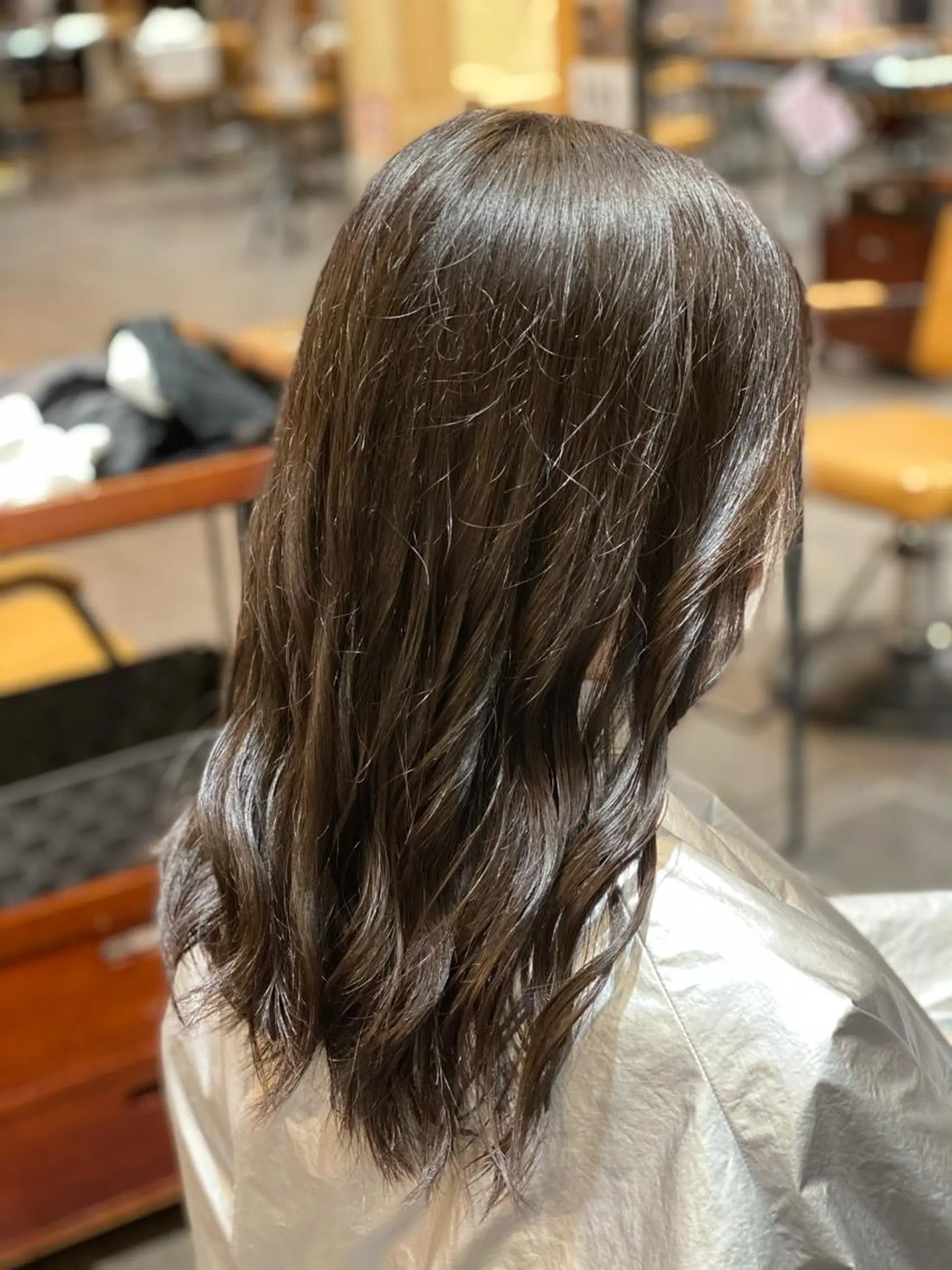 ロング 尾崎 優也のヘアスタイル