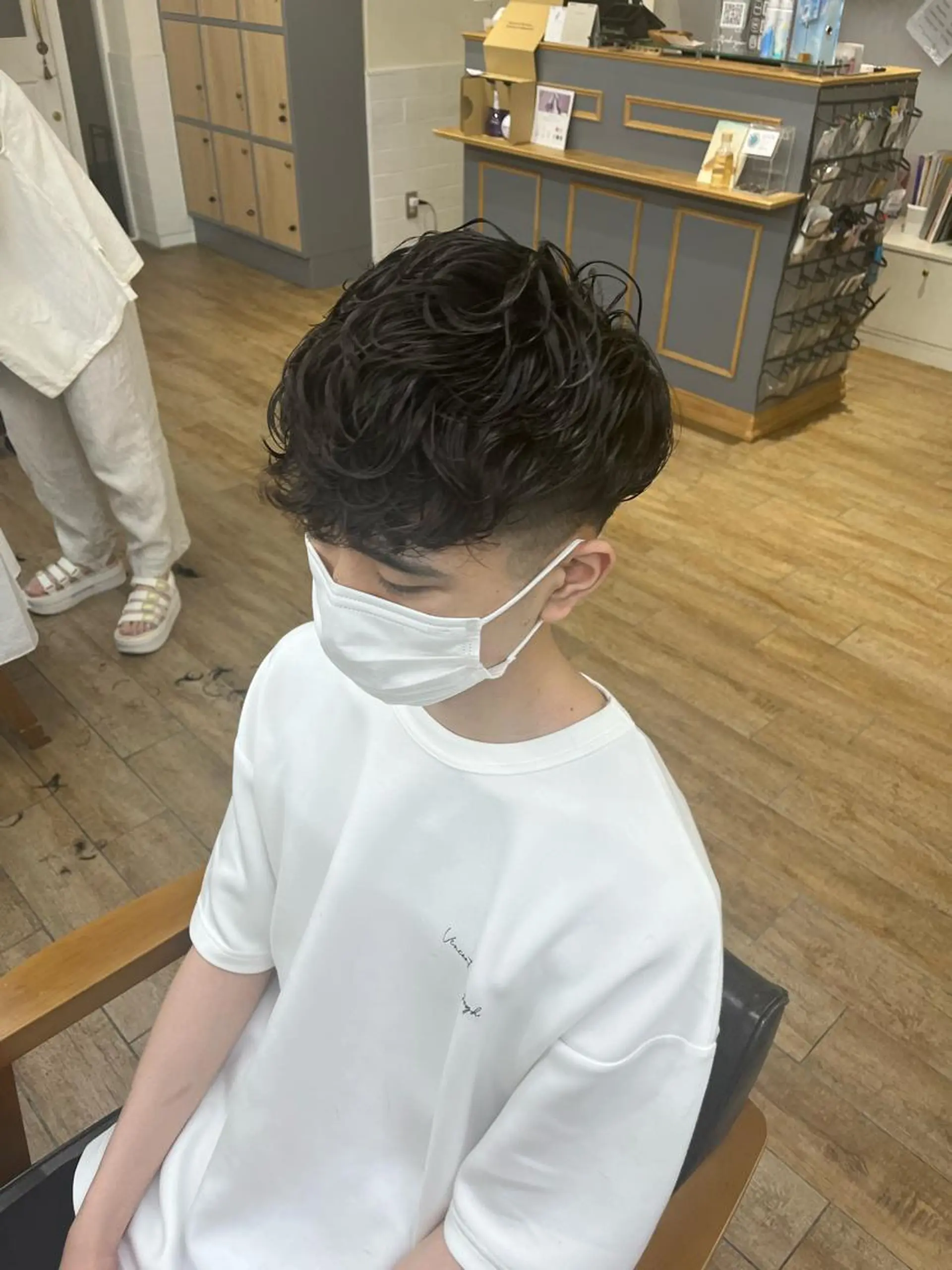 パーマ メンズ カット パーマ ✨ご新規様予約限定 メンズ特化アリサ✨のヘアスタイル