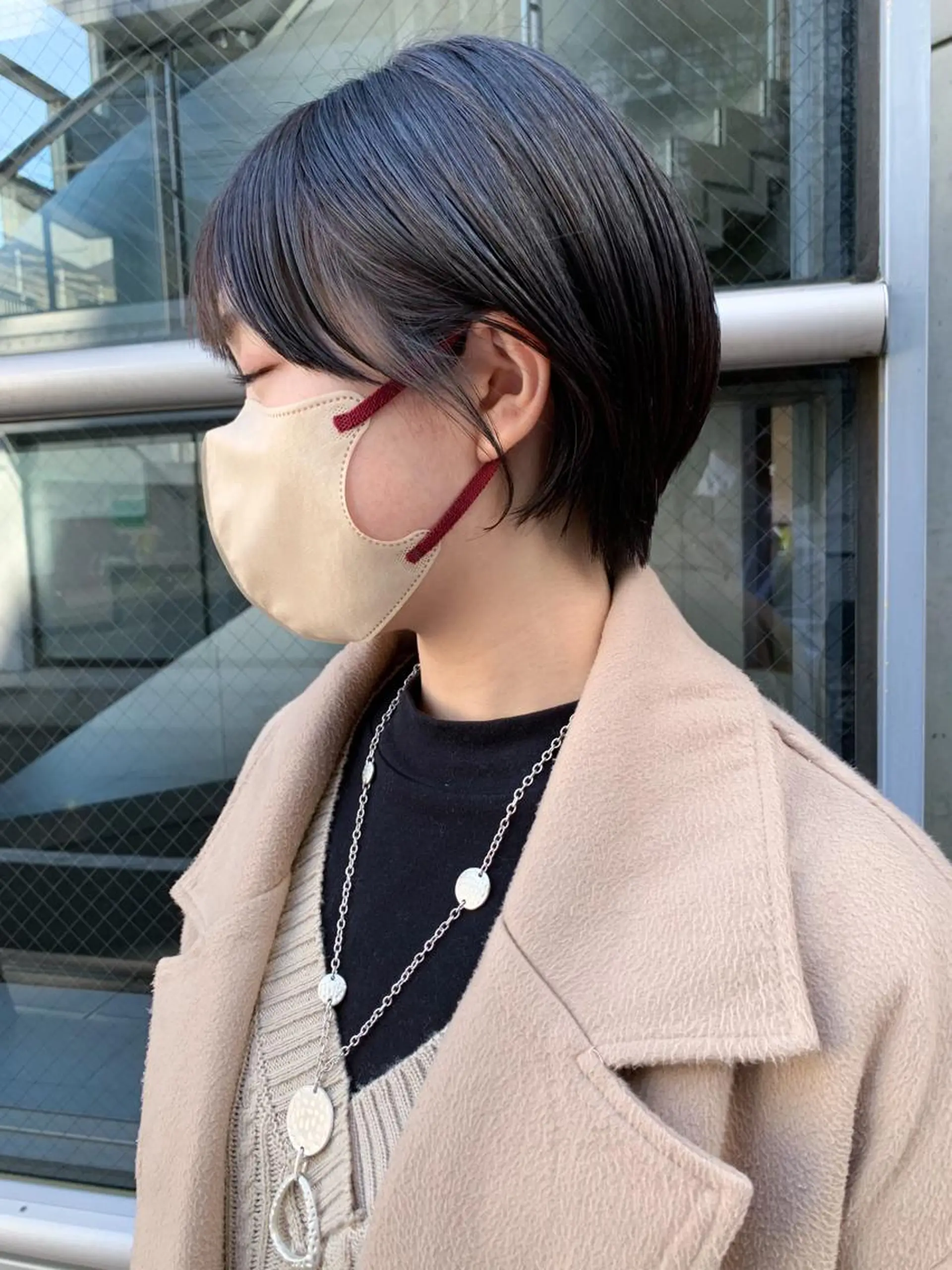 ショート ショートヘア カット 原宿パーマ kazuのヘアスタイル