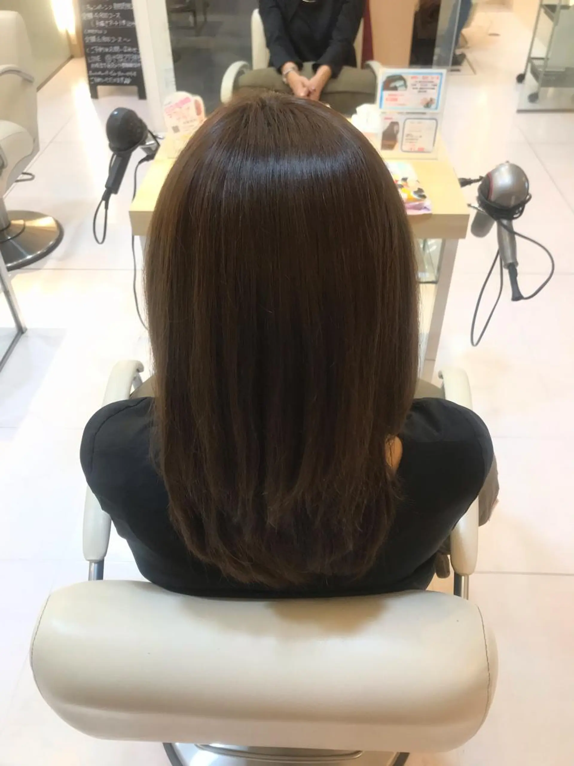 セミロング カラー ブラウンカラー 後藤 瑞季のヘアスタイル