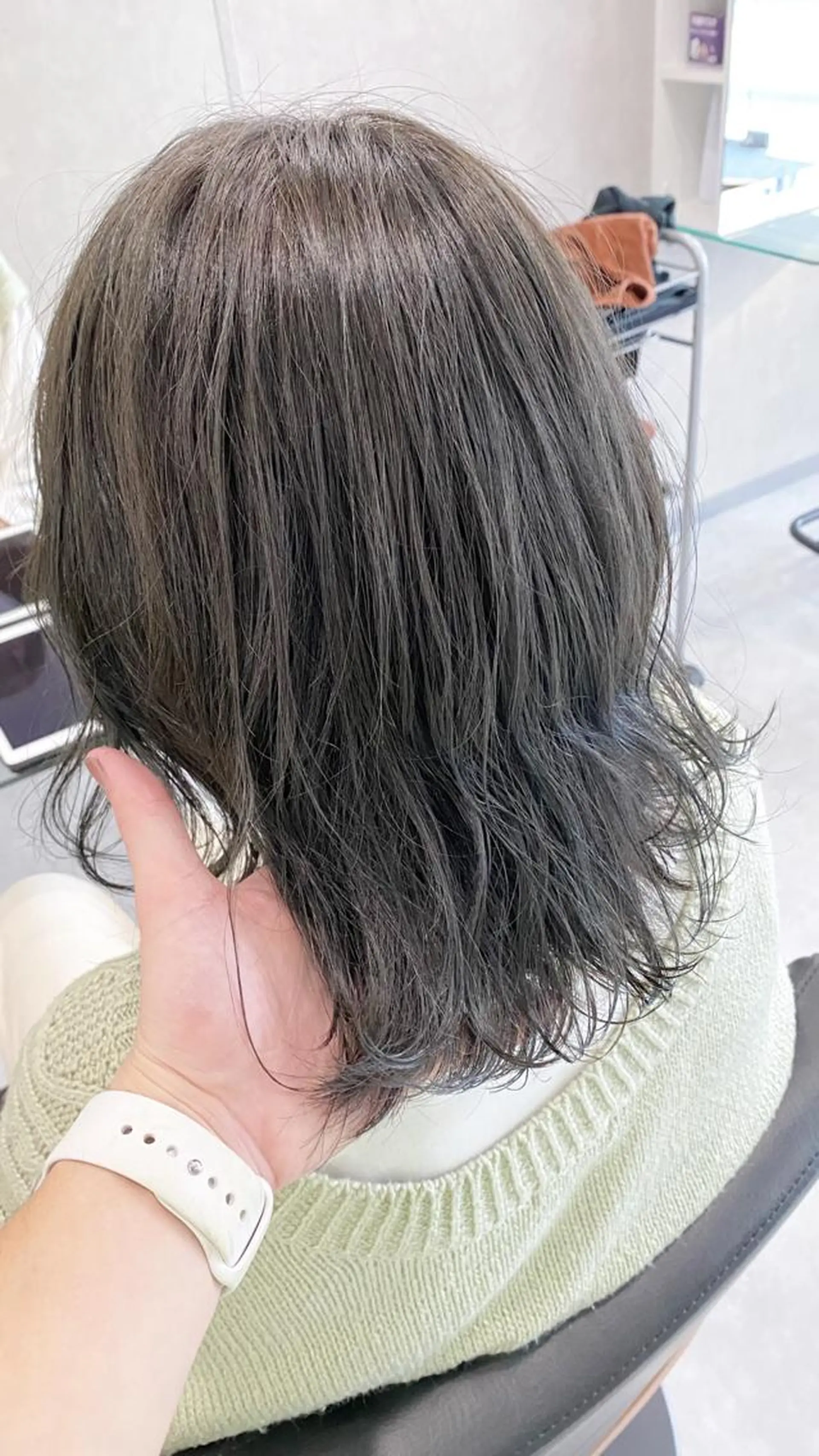 ミディアム カット ヘアカラー トリートメント エリュ所属・⭐️ショート⭐️美髪 矯正⭐️水口陸のヘアスタイル