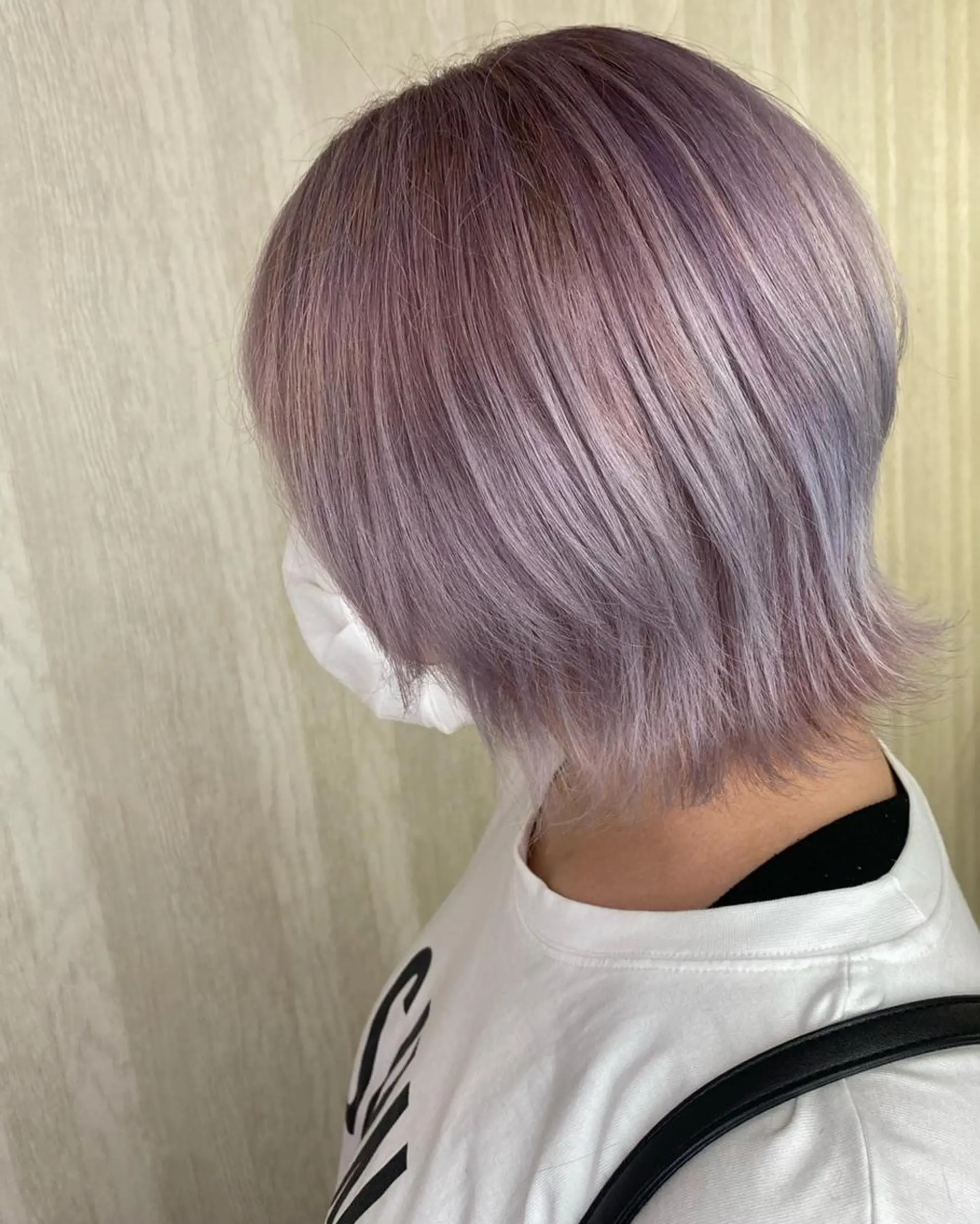 ロング カラー ラベンダーカラー ピンクカラー ピンクラベンダー ホワイトピンク UNDER vr 【アンダーバー】のヘアスタイル