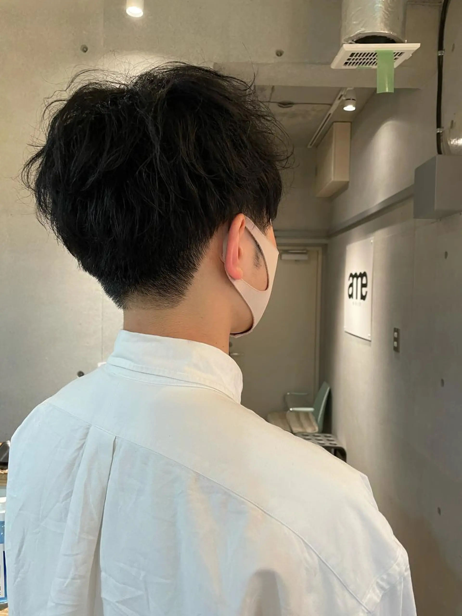 ミディアム カラー メンズ カット しのはら まどかのヘアスタイル