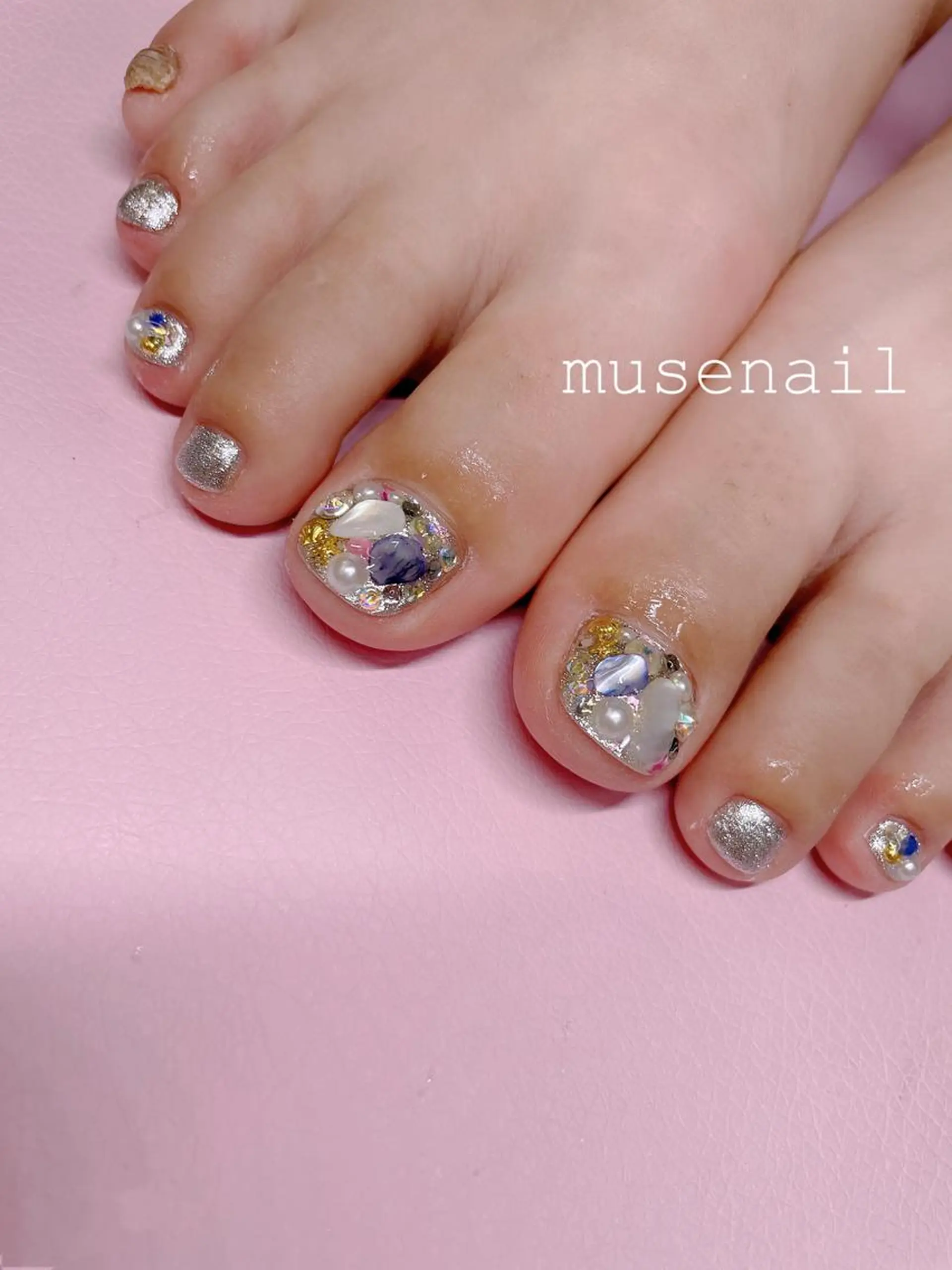 ネイル フットネイル muse nailのネイルデザイン
