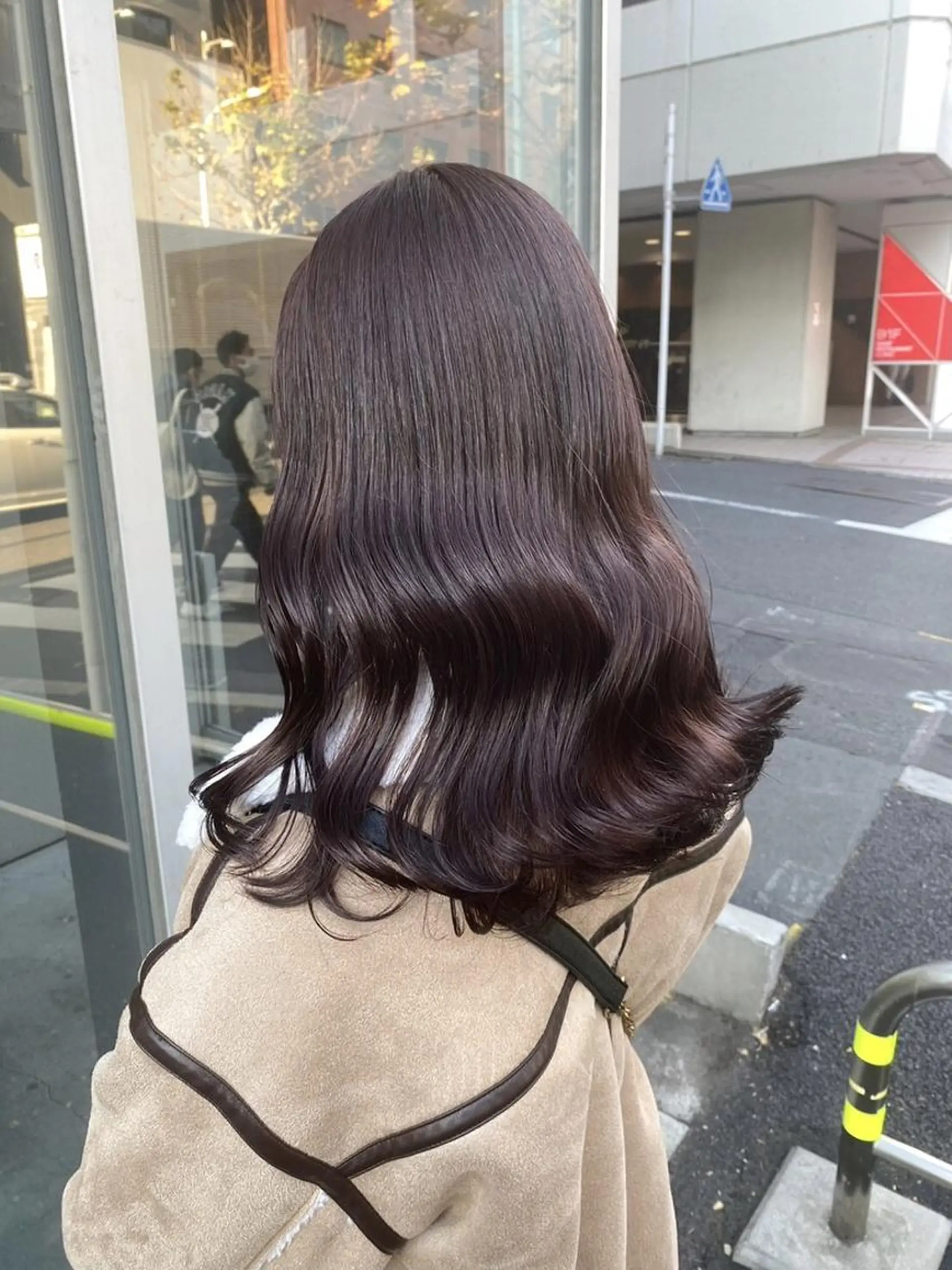カラー 暗め透明感カラー🤍 銀座TUNE🤍のヘアスタイル