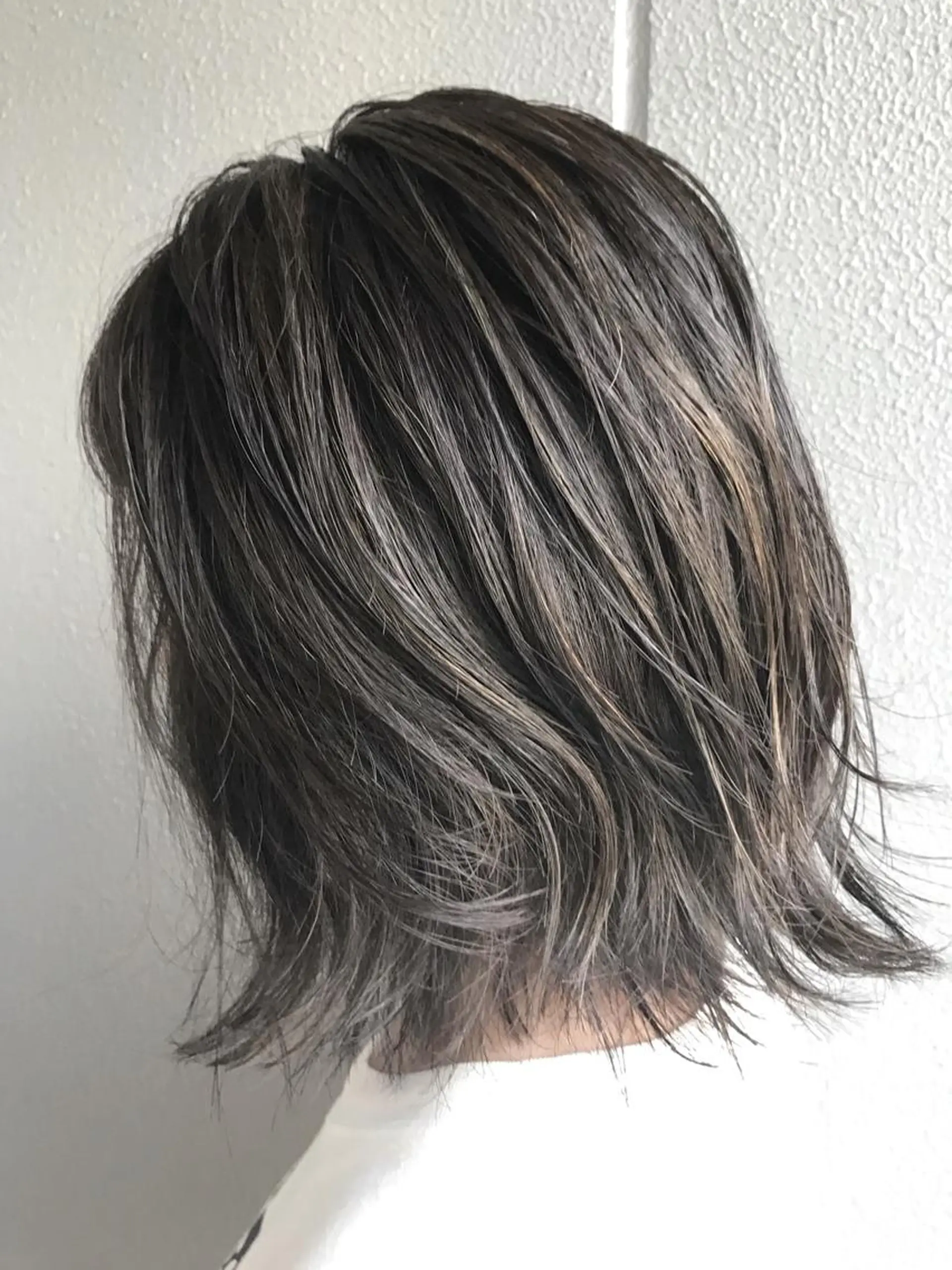 ショート カラー ハイライトカラー ハイライト 佐藤 ナルトのヘアスタイル
