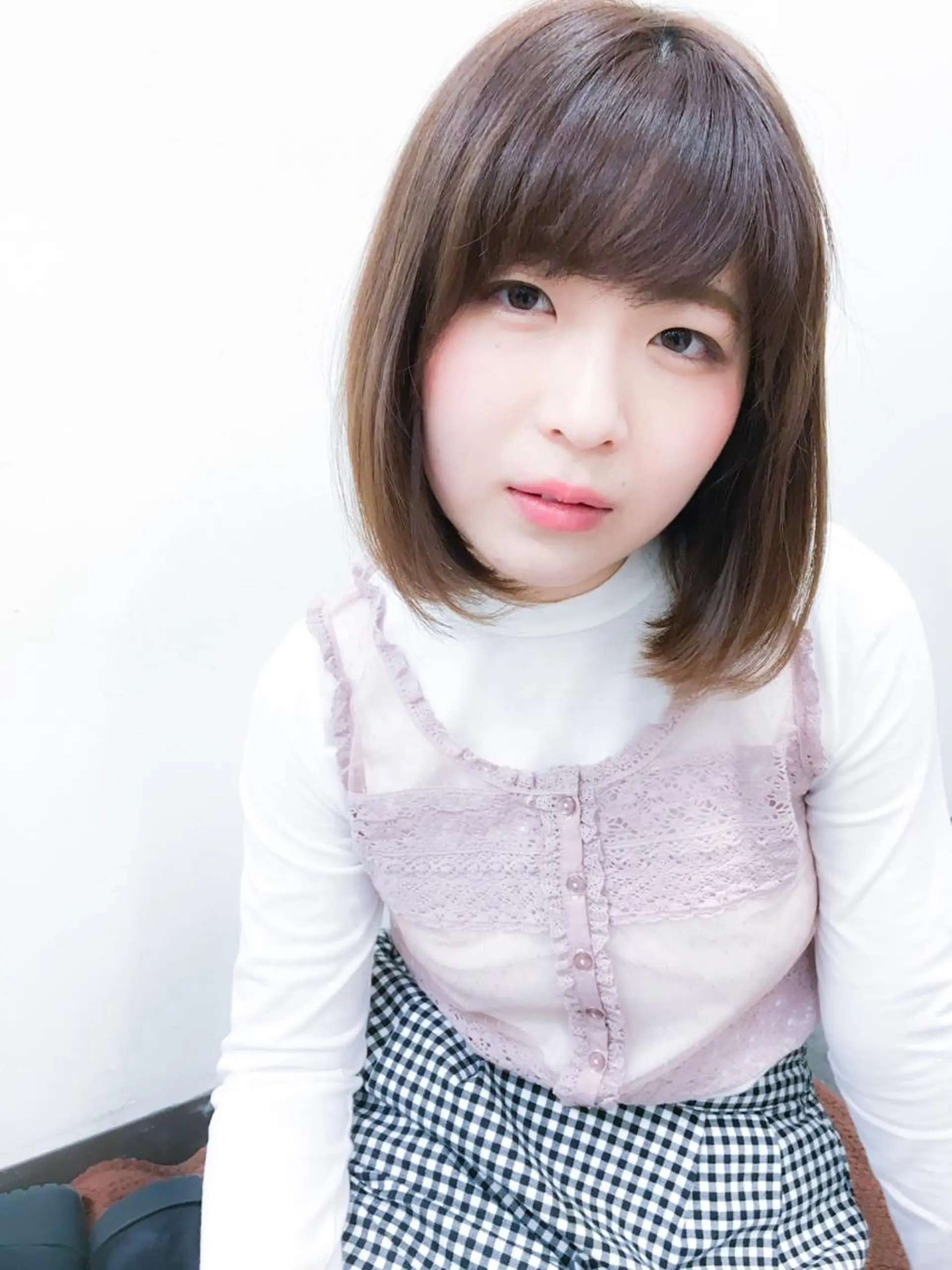 ミディアム ボブ Latot (ラトット)所属・白石 真宏のヘアスタイル