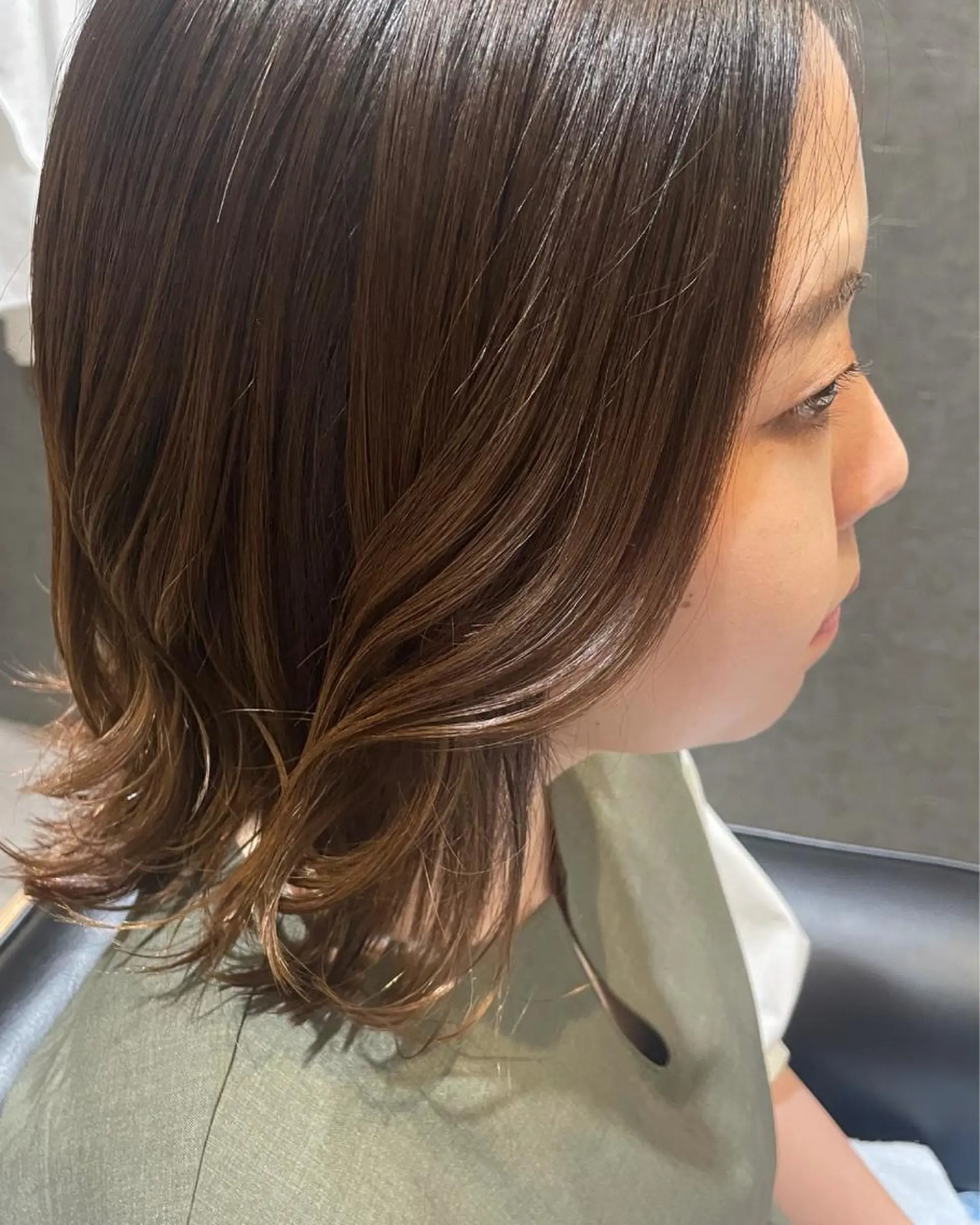 ミディアム 赤味消しcolor 🥣♡Ayaのヘアスタイル