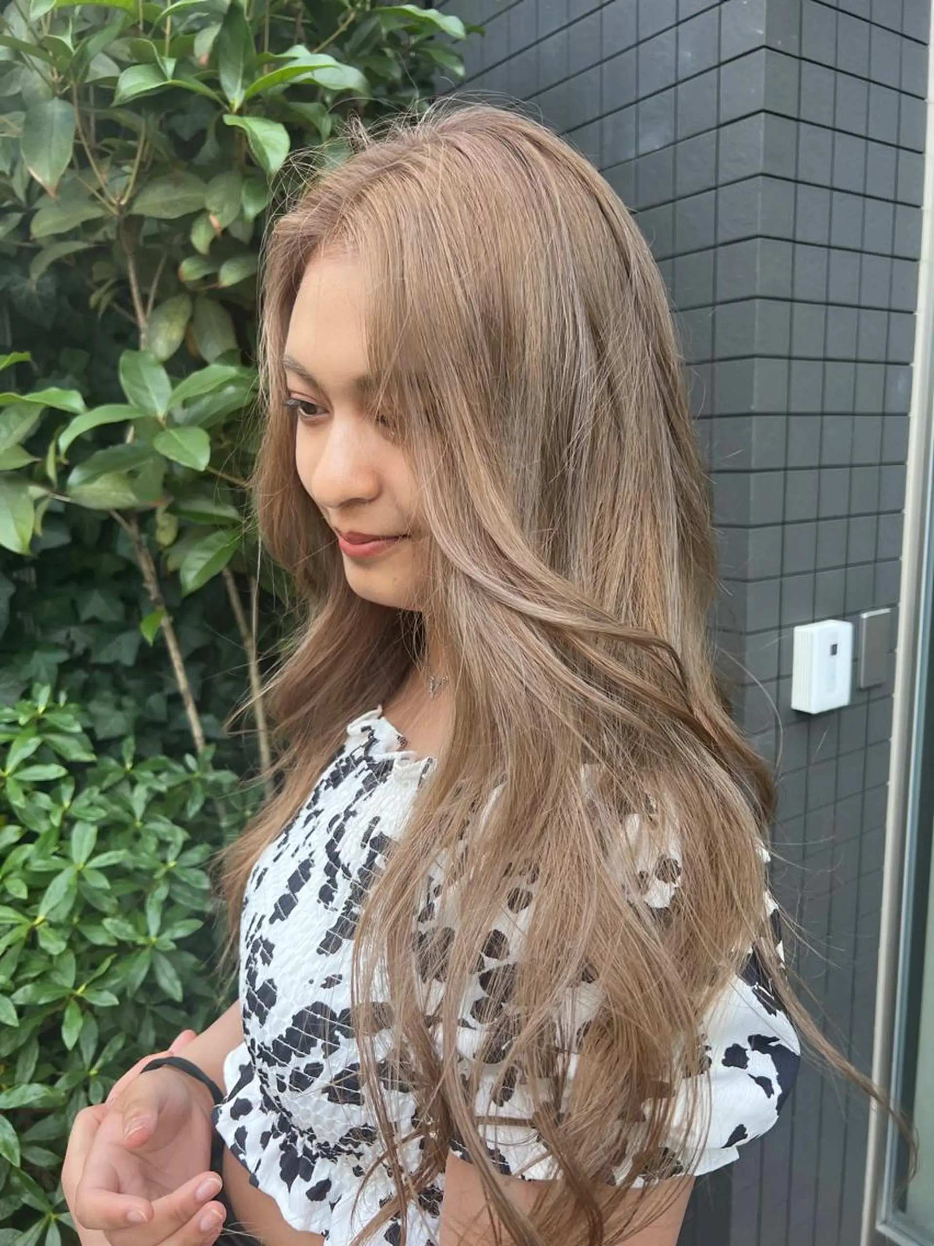 ロング ヘアカラー Miku 🇺🇸のヘアスタイル