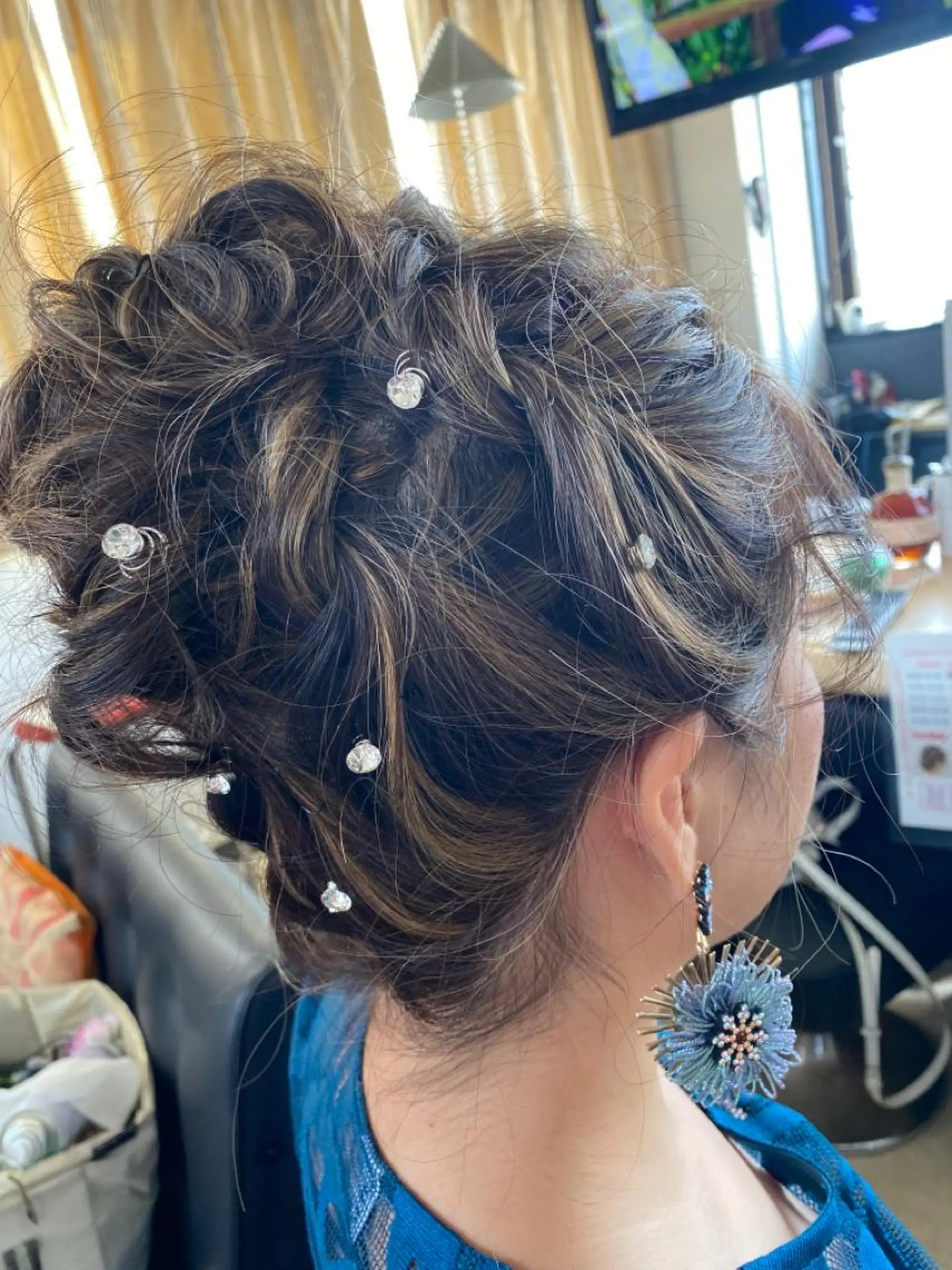 ミディアム ハロウィン 銀河 ティンガーラのヘアスタイル