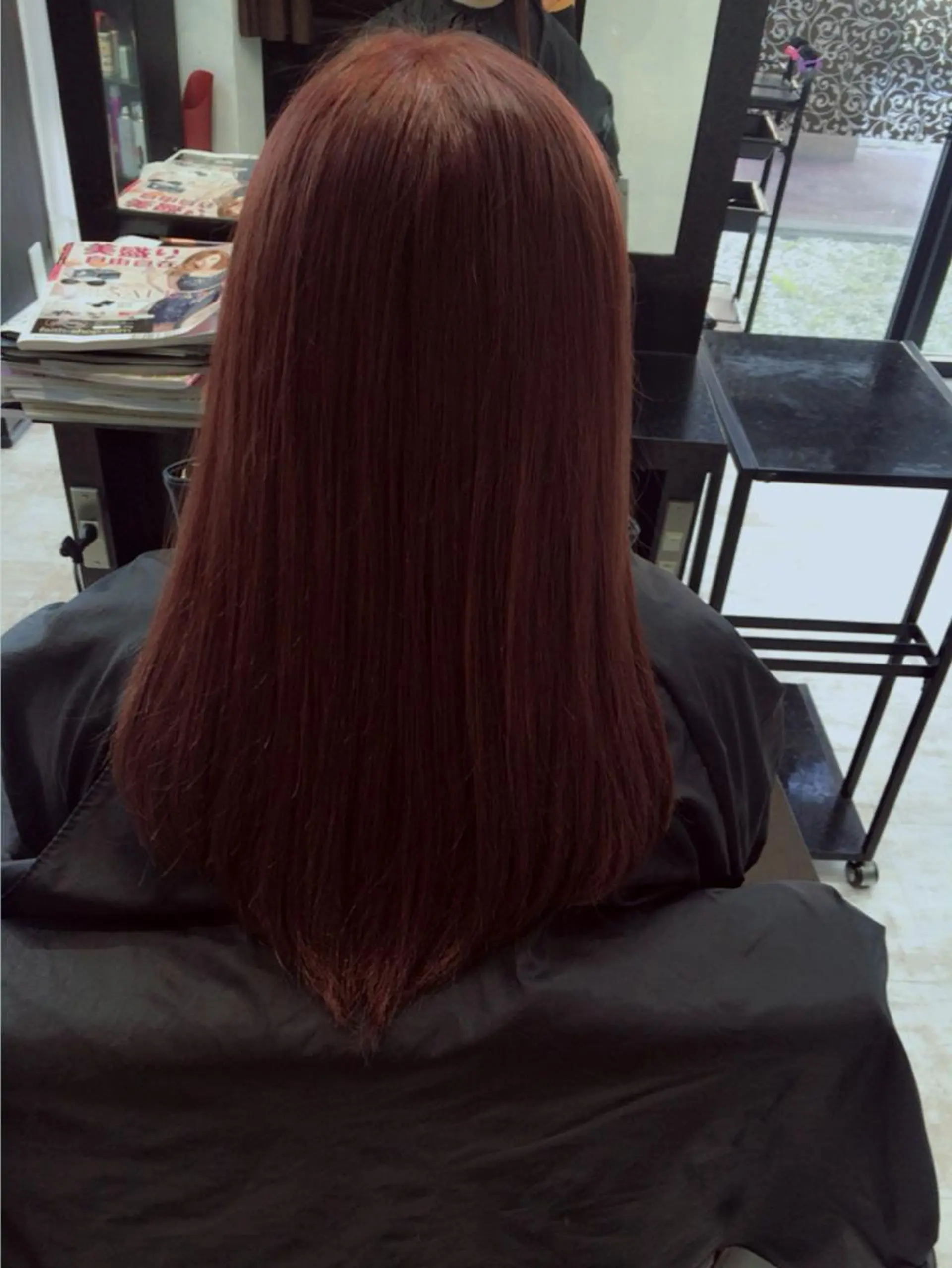 ショート ミディアム セミロング ロング カラー ピンクカラー UNDER vr 【アンダーバー】のヘアスタイル