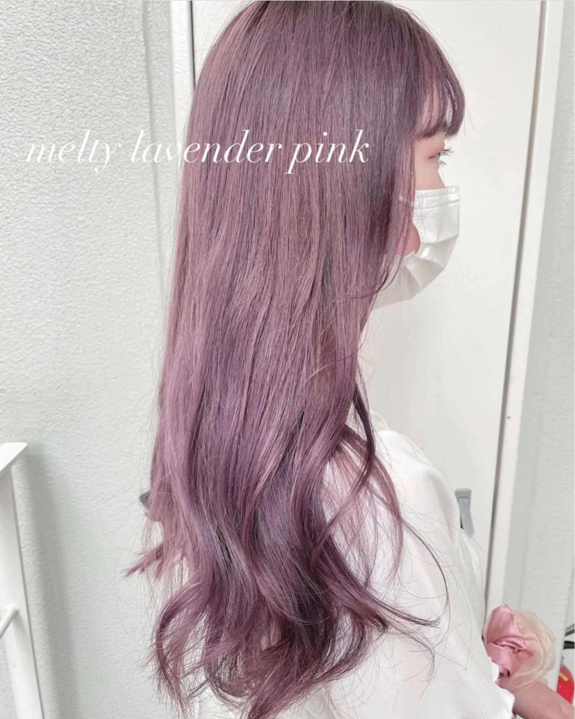 ロング カラー ヘアカラー ワンホン/韓国ヘア 🤍amiのヘアスタイル