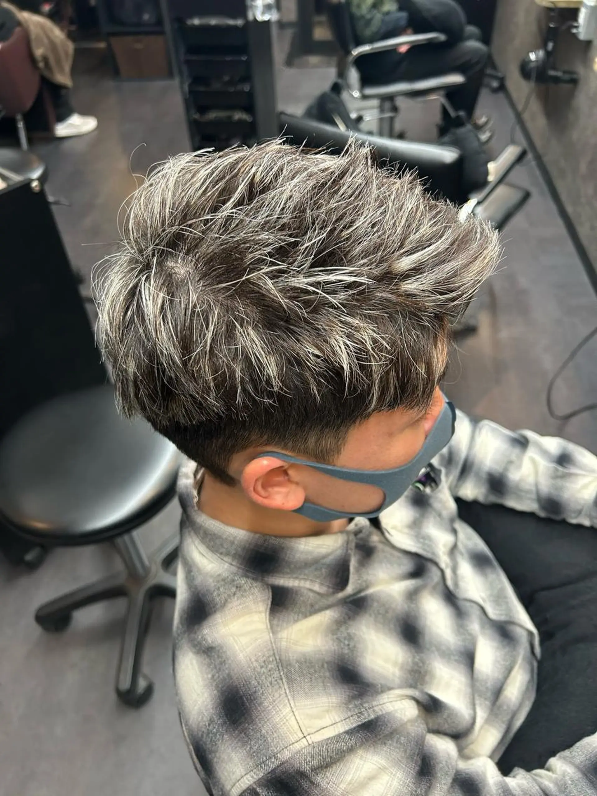 ショート カラー メンズ カット ヘアカラー 大和田 玲円/メンズ専門のヘアスタイル