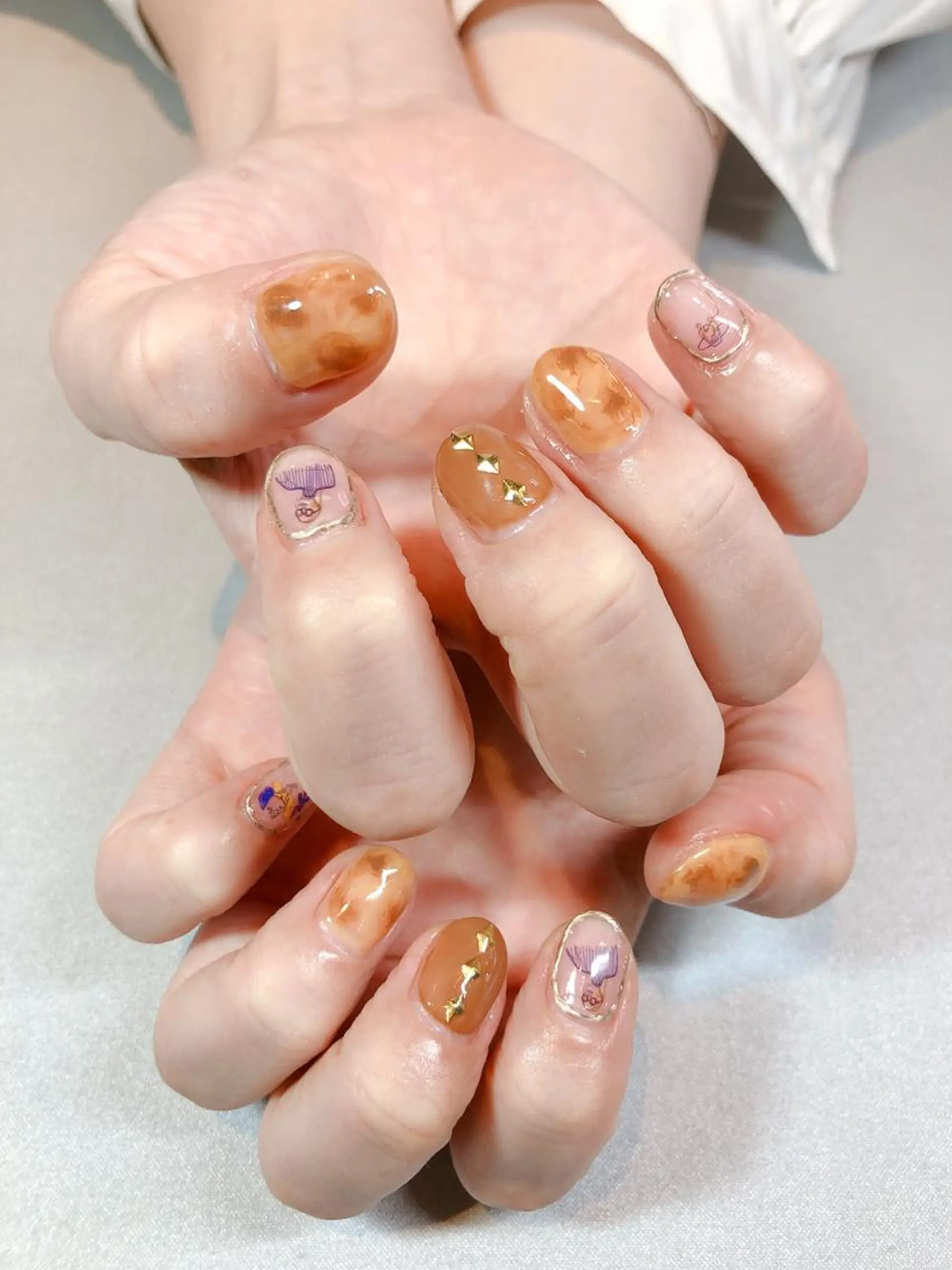 ネイル iiloo aromaworksのネイルデザイン