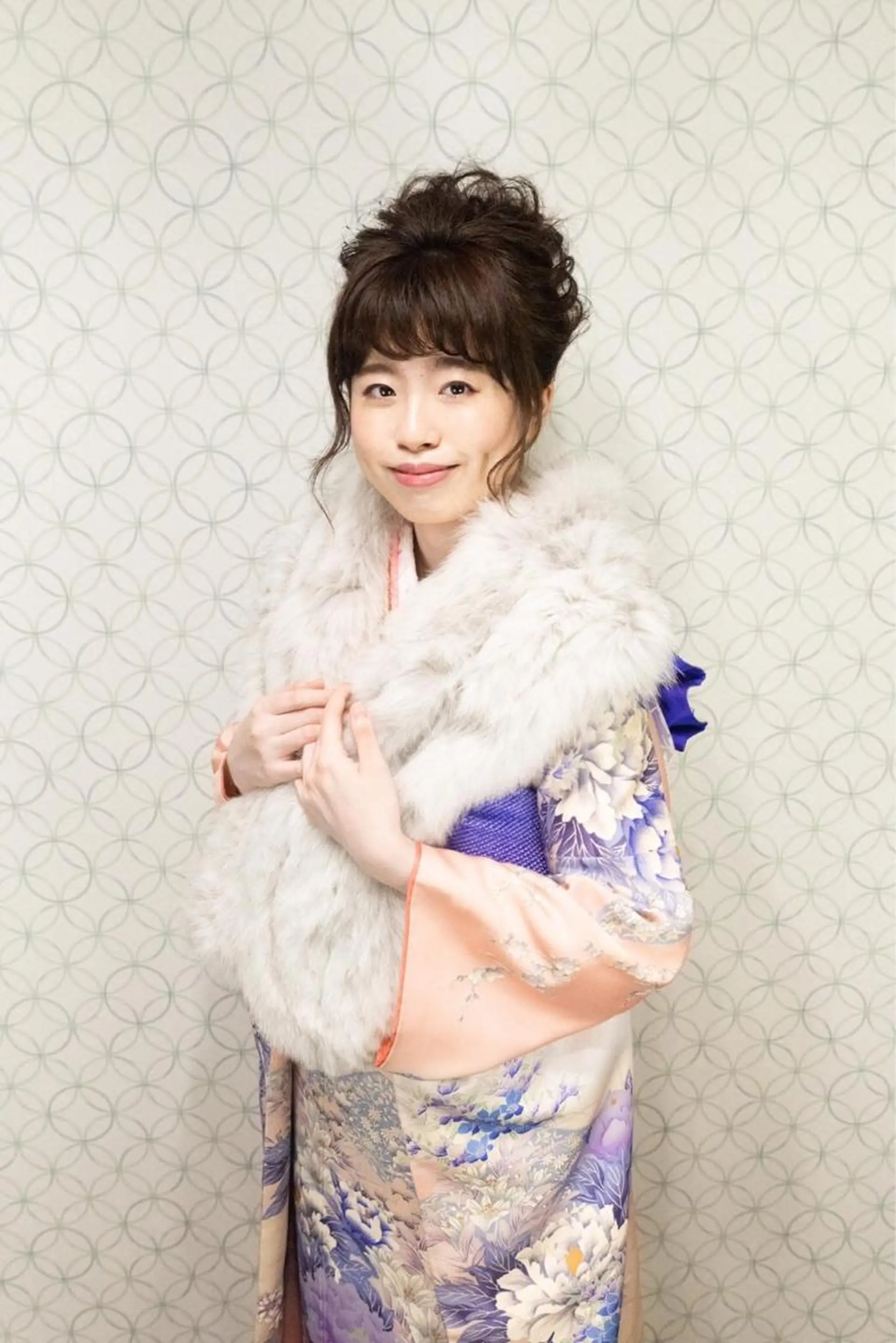 ヘアアレンジ 成人式 野咲き 美容室のマツエク・マツパデザイン