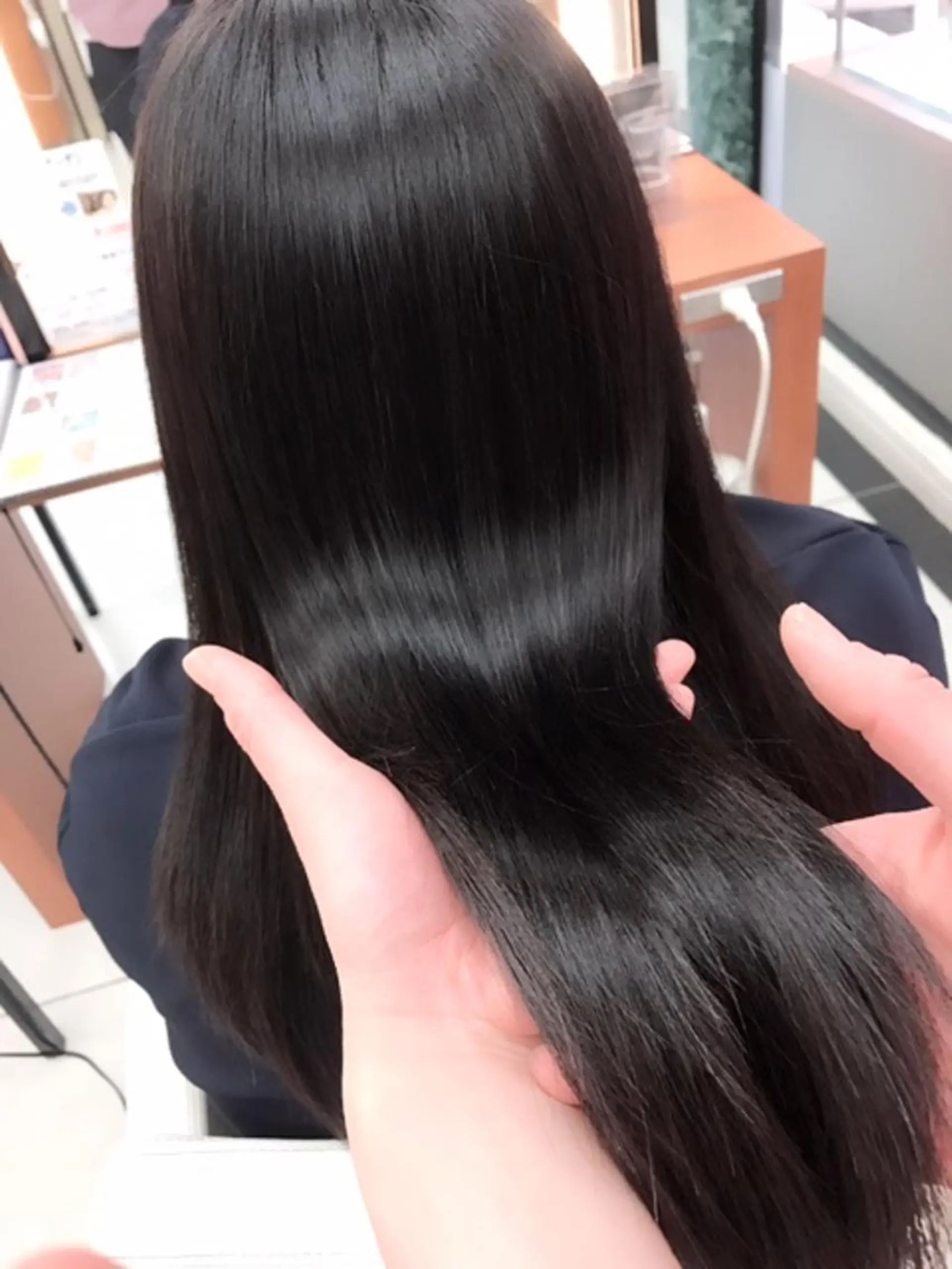 ロング ロング カット パーマ 奈良崎 和弘のヘアスタイル