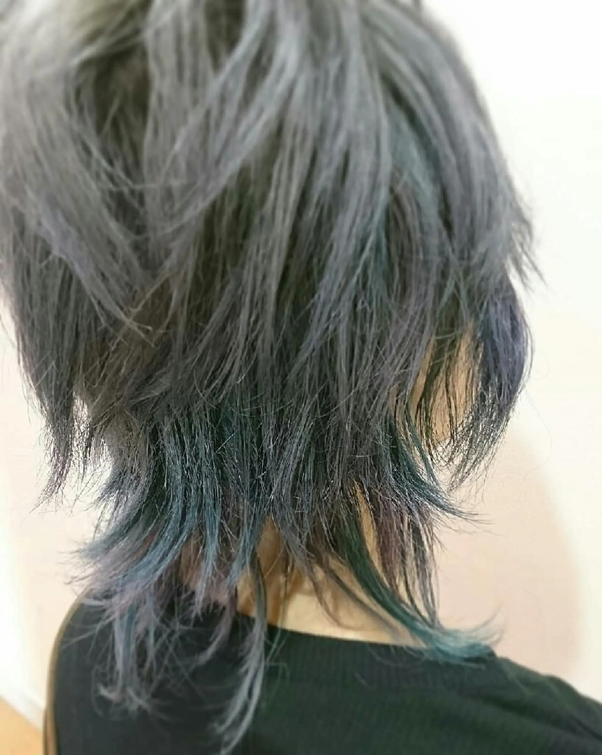 ショート カラー ユニコーンカラー ウルフカット 💎カラー特化💎 長嶺文江💎のヘアスタイル