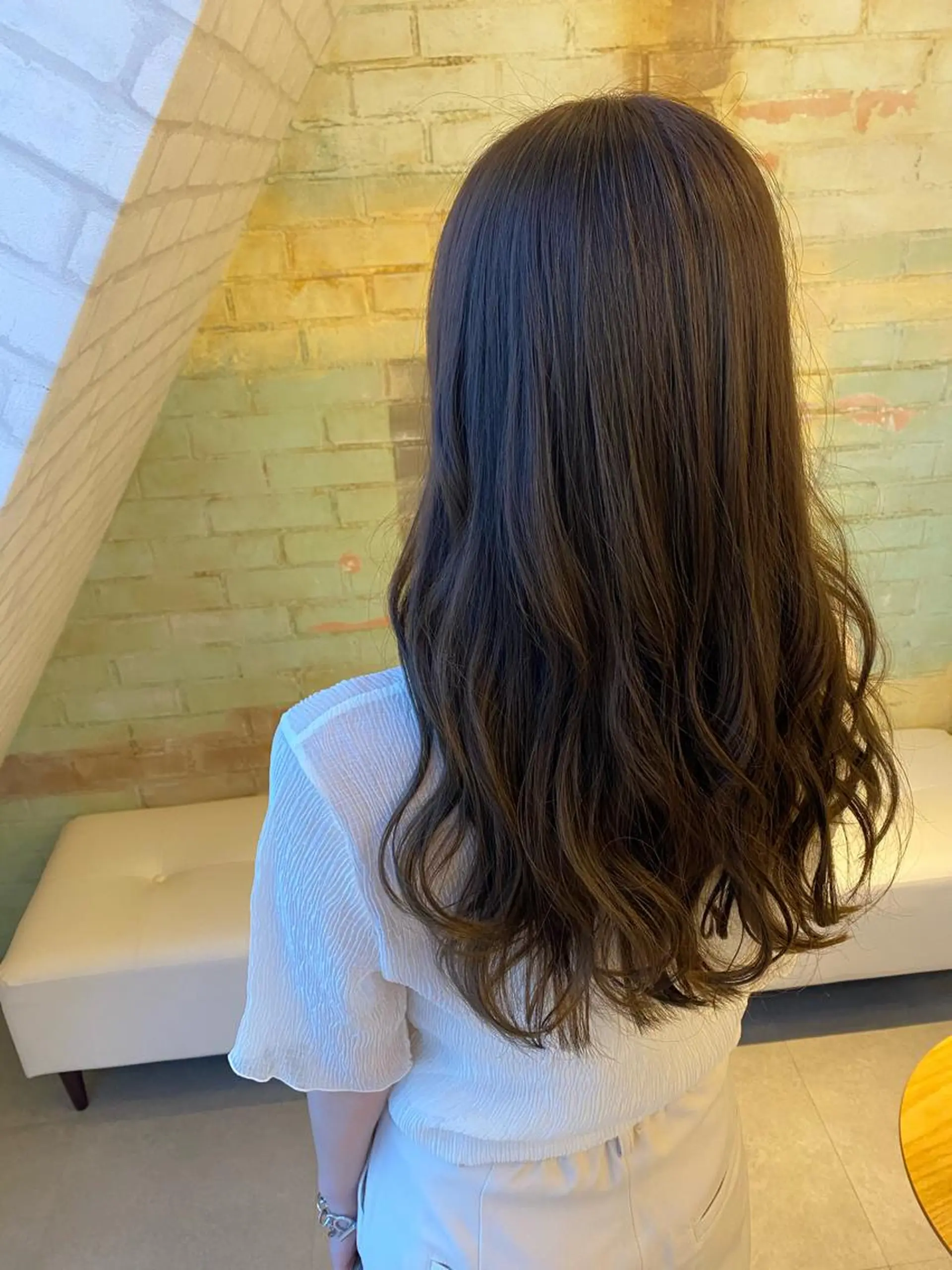 ロング カラー ヘアカラー YUNA ユウナのヘアスタイル