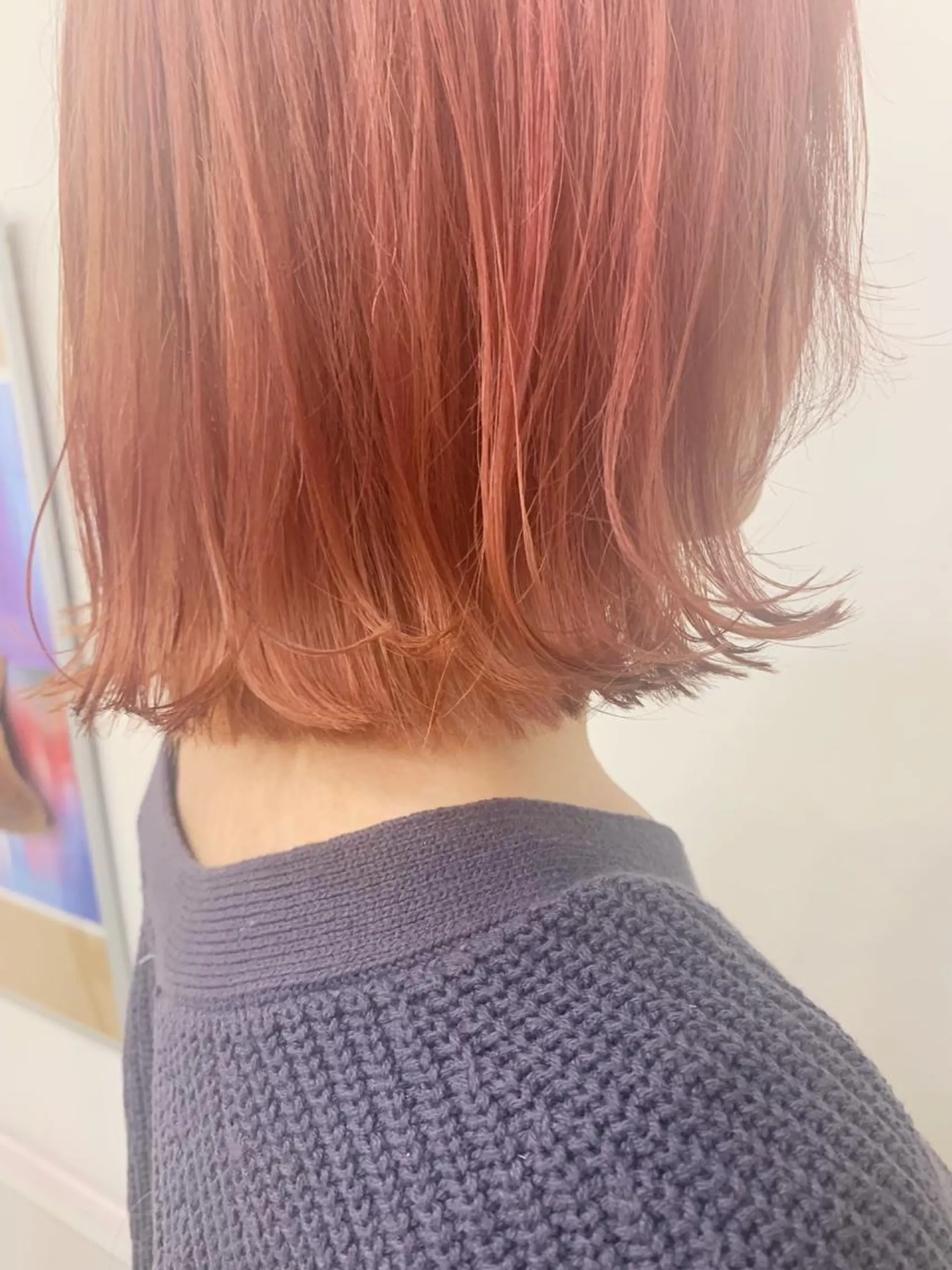 ショート 切りっぱなしボブ ボブ カット ヘアカラー chama レイヤーカットのヘアスタイル