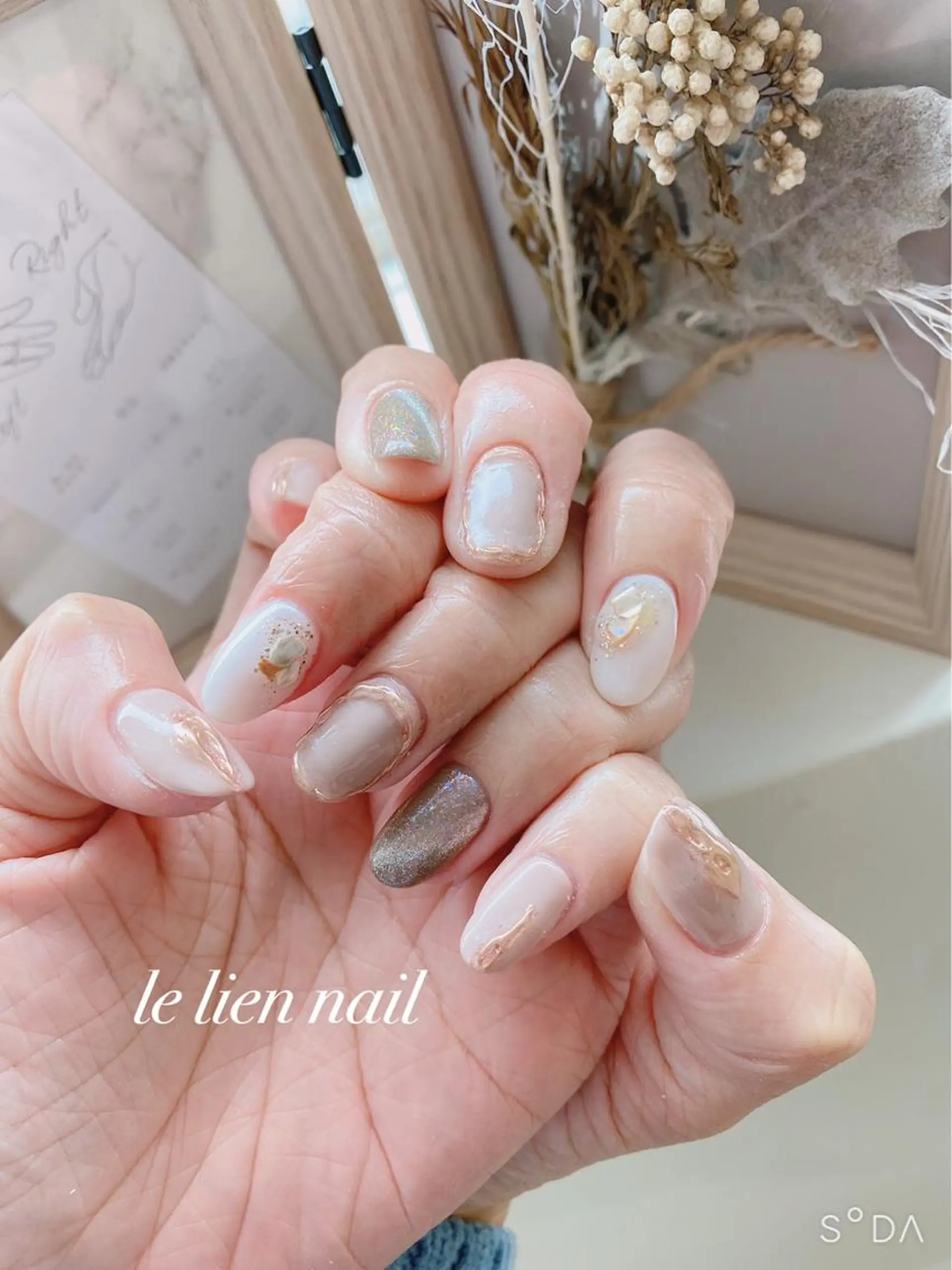 ネイル ハンドネイル le lien nailのネイルデザイン