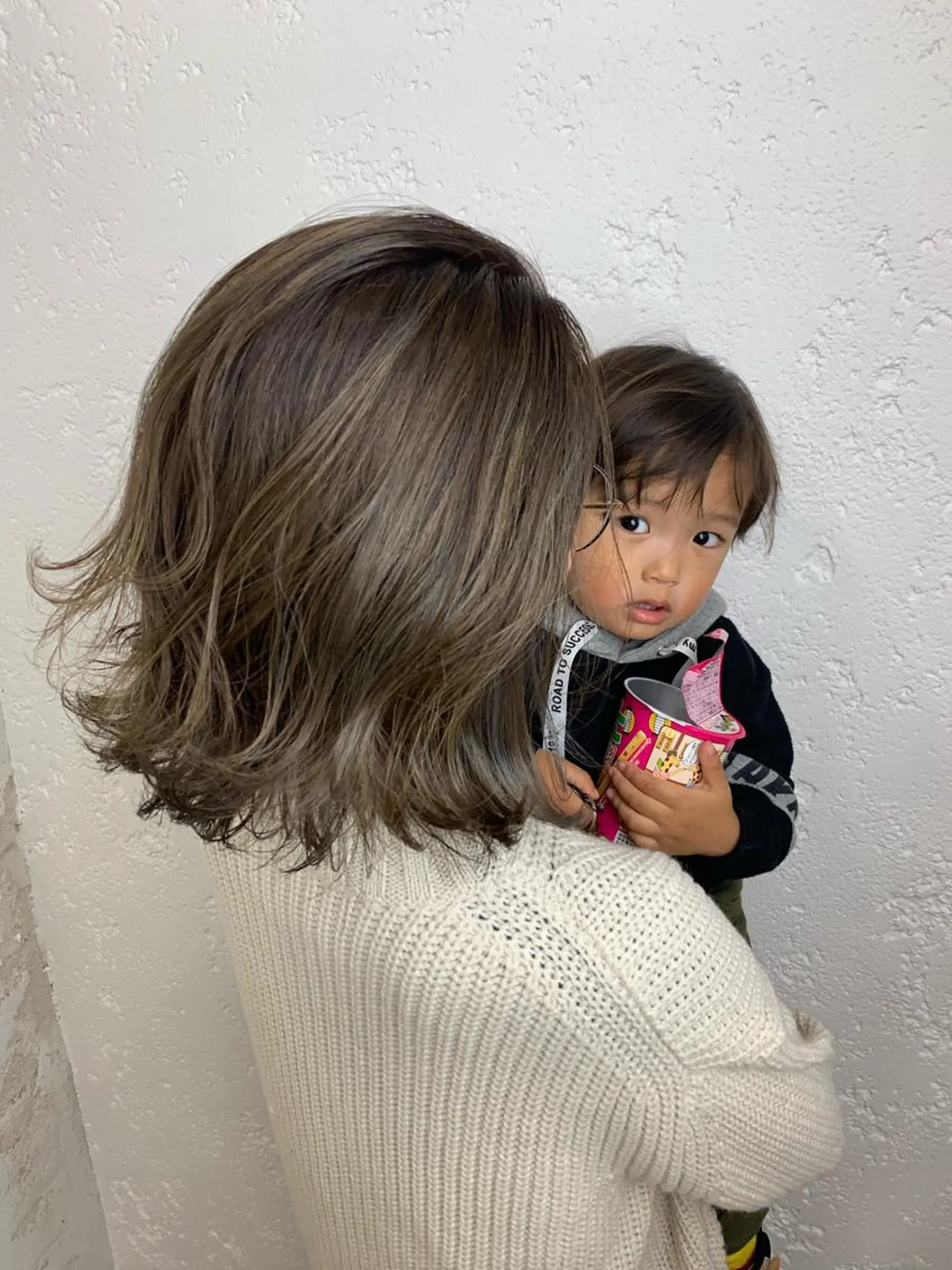 ミディアム ハイライト boutique misakiのヘアスタイル