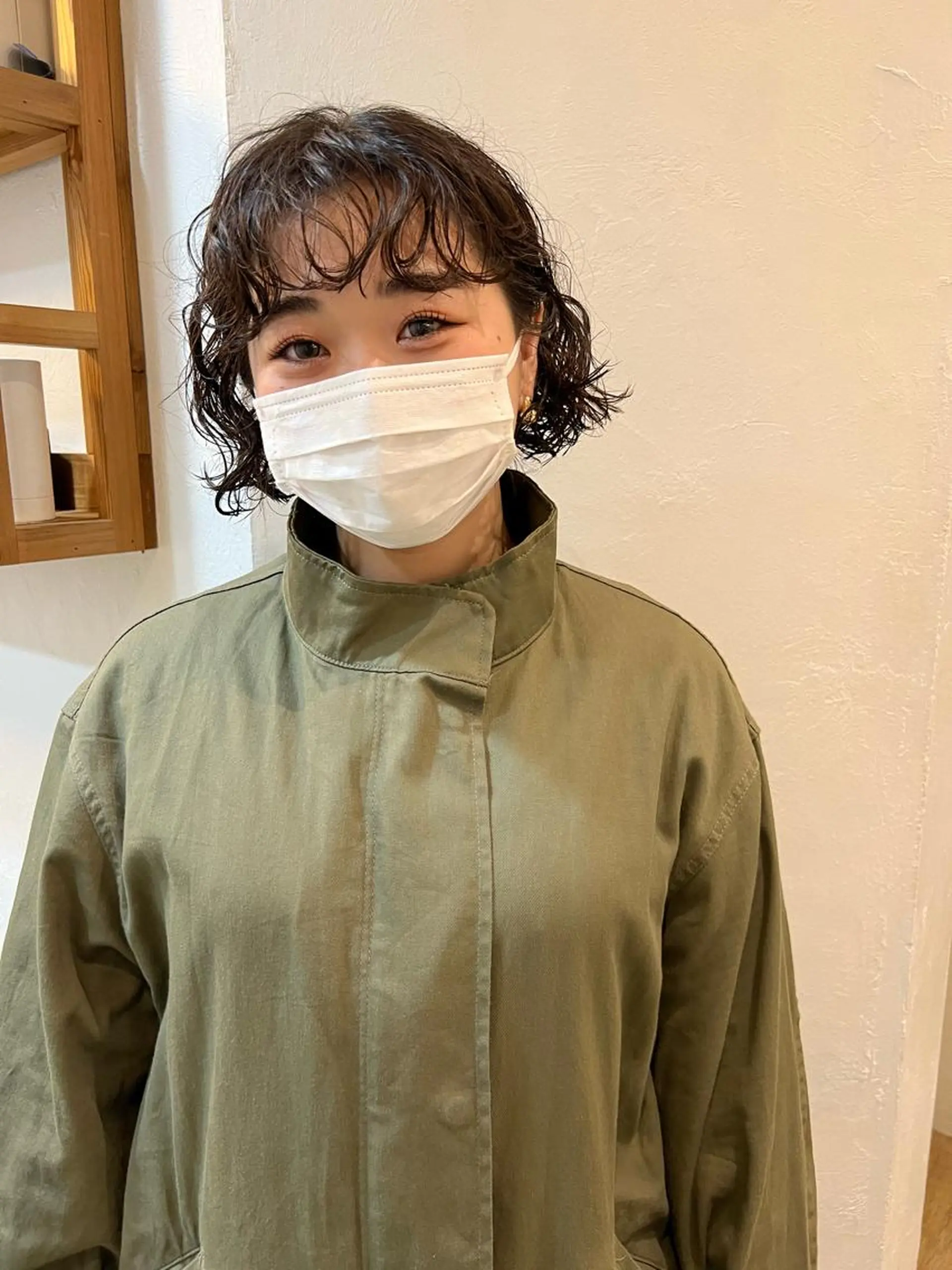 ショート パーマ 店長　ショート& パーマ　坂本のヘアスタイル