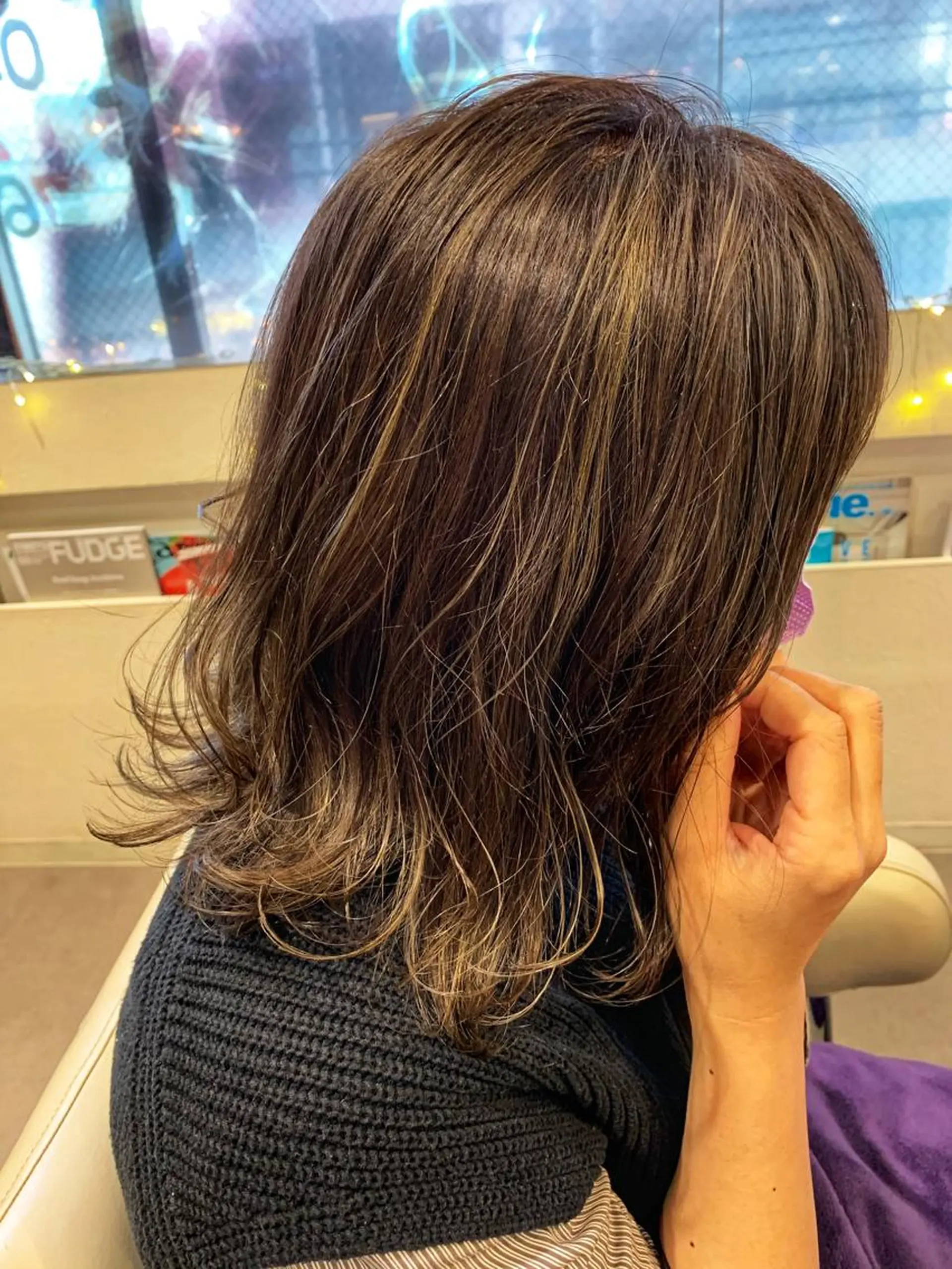 セミロング カラー ✂︎林 一誠✂︎【北戸田】のヘアスタイル