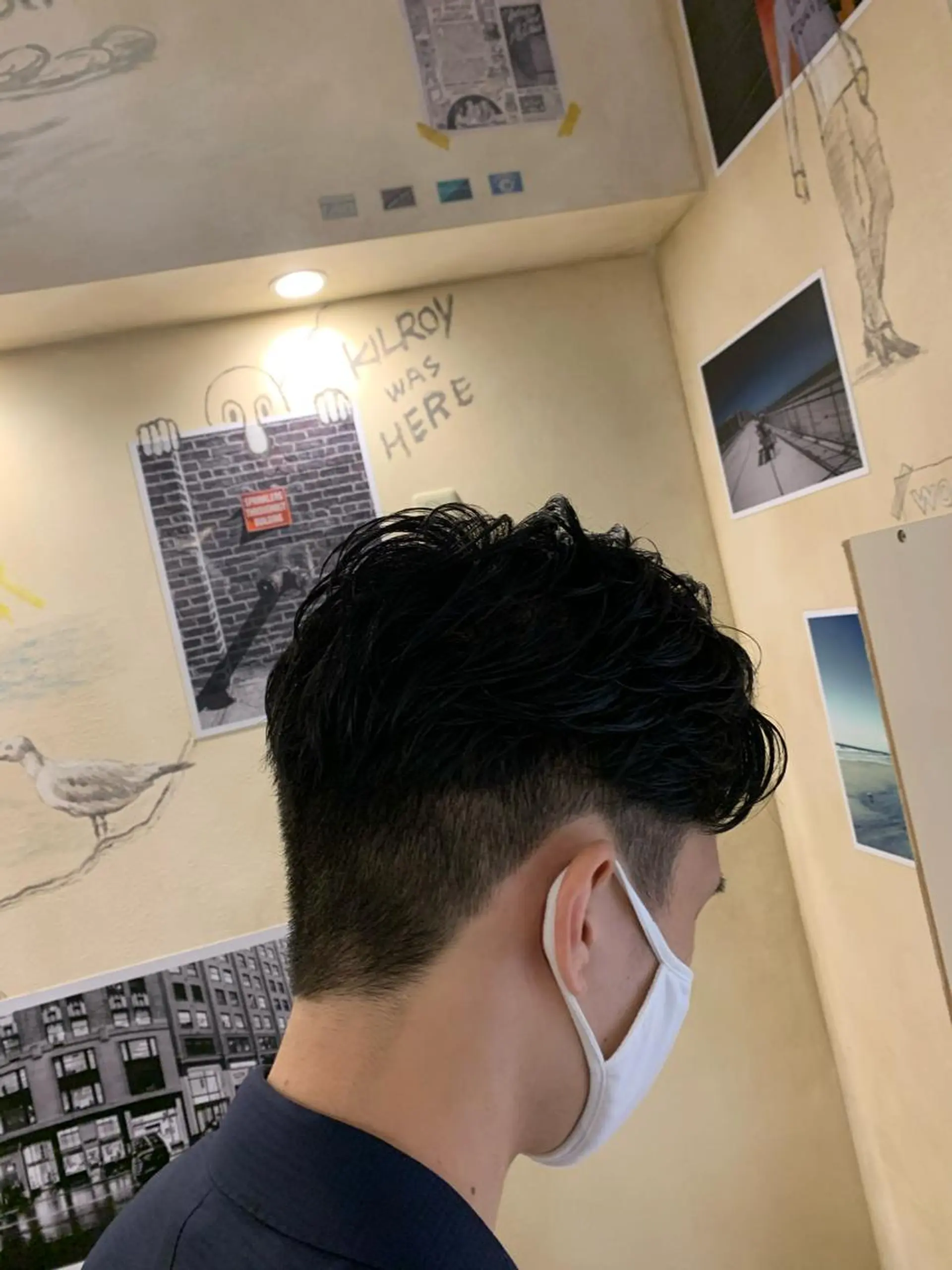 ショート パーマ ヘアアレンジ メンズ ネイル Sia中野新橋 『JUNYA』のヘアスタイル